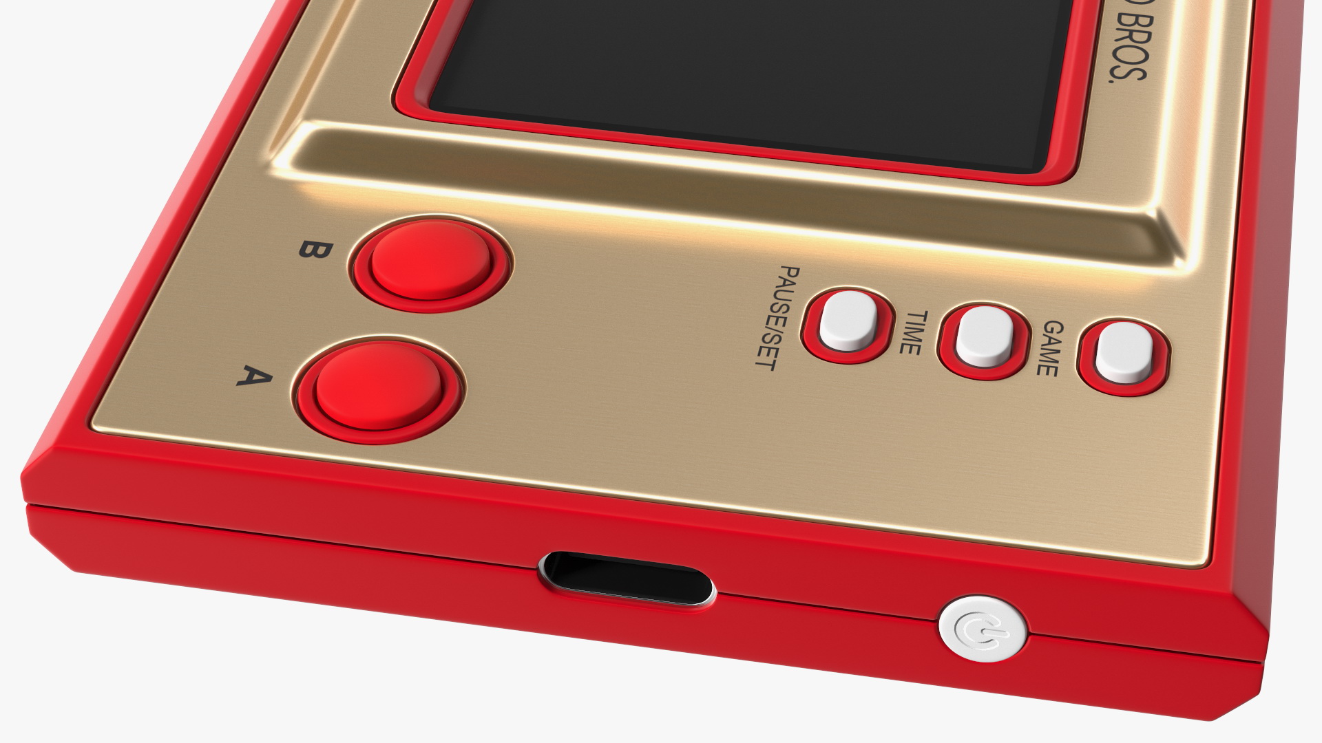 Nintendo Game and Watch Console Super Mario Bros Turned Off 3D model