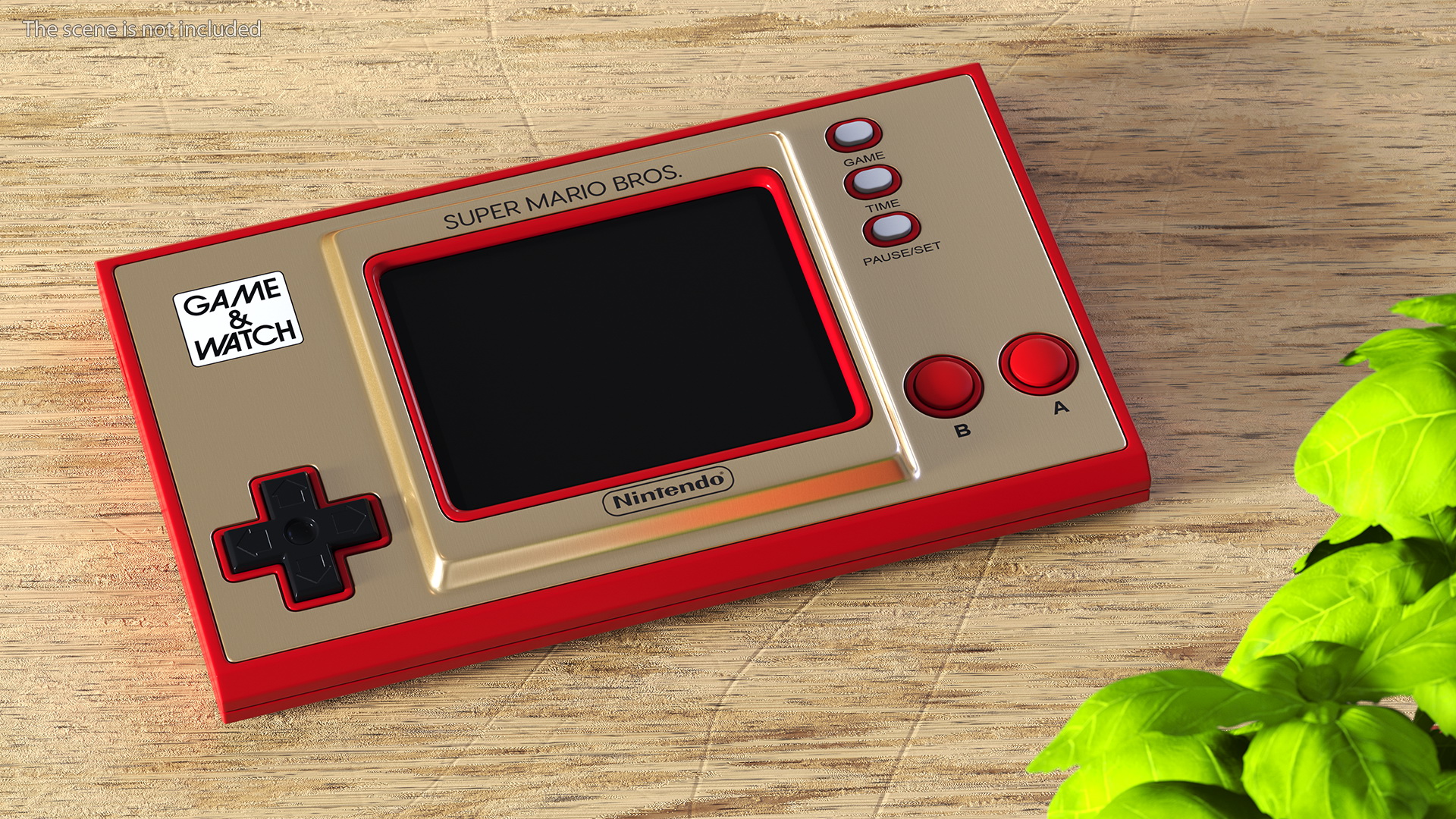 Nintendo Game and Watch Console Super Mario Bros Turned Off 3D model