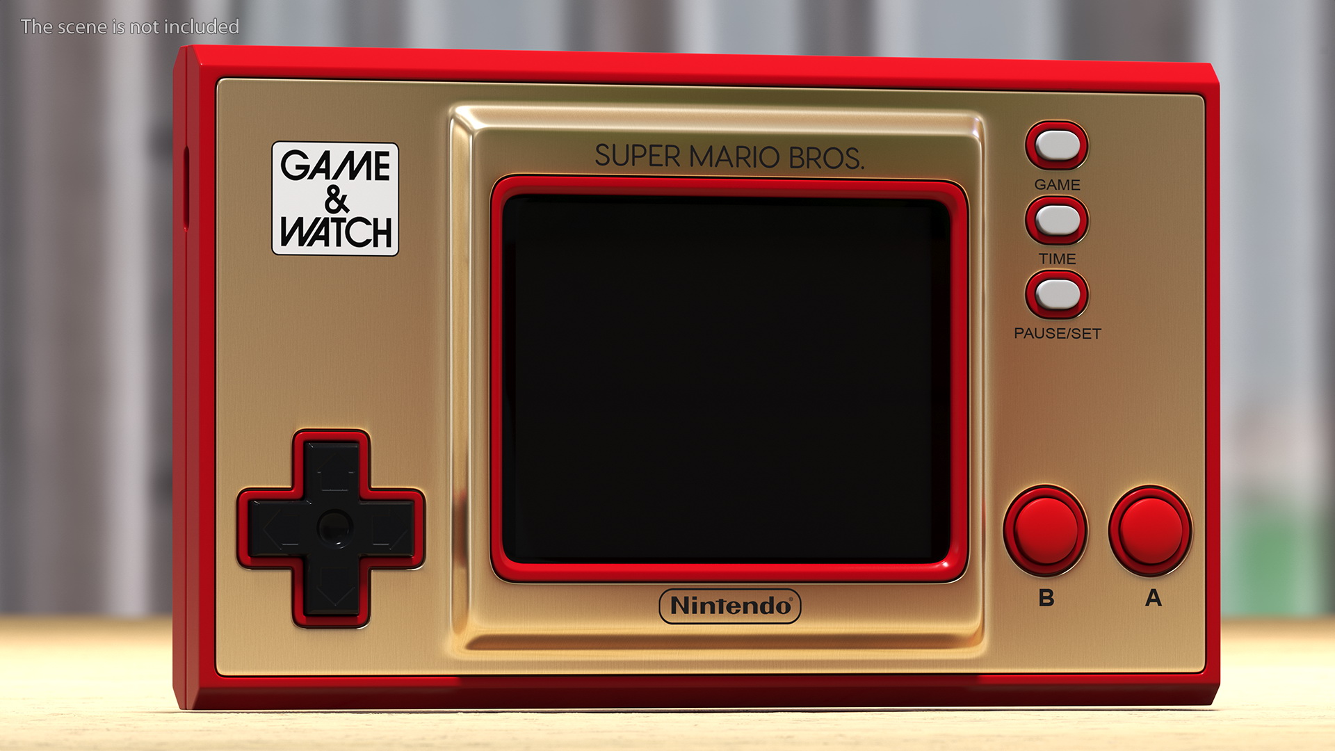 Nintendo Game and Watch Console Super Mario Bros Turned Off 3D model
