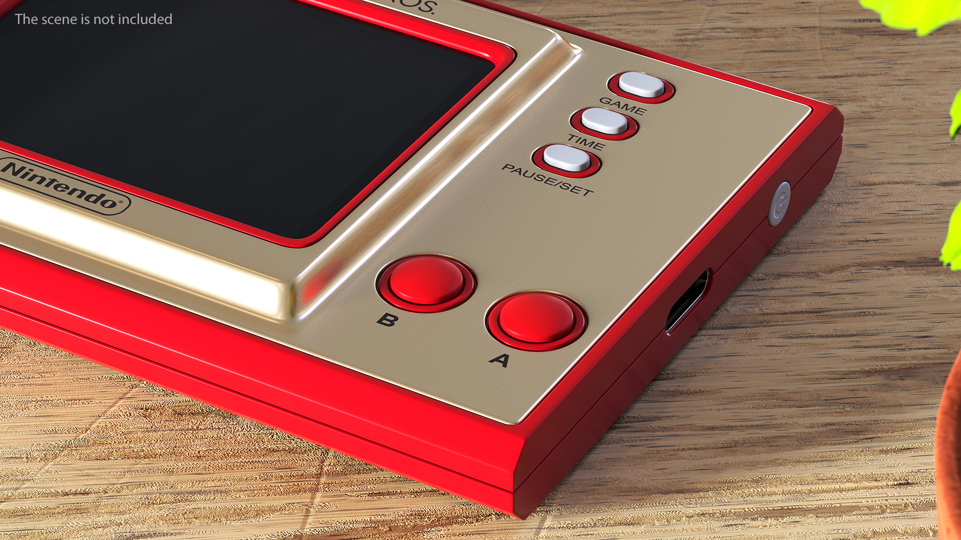 Nintendo Game and Watch Console Super Mario Bros Turned Off 3D model