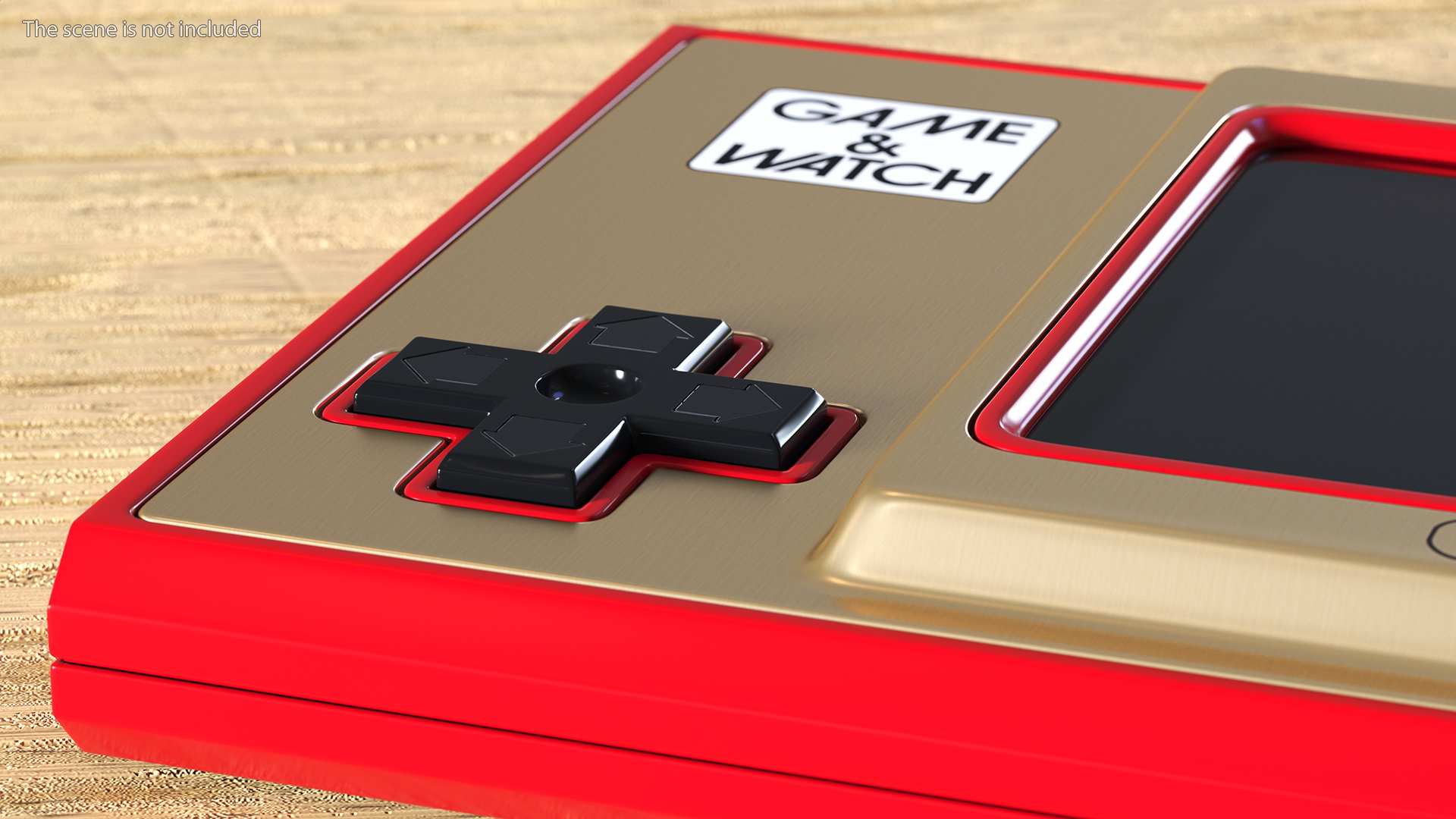 Nintendo Game and Watch Console Super Mario Bros Turned Off 3D model