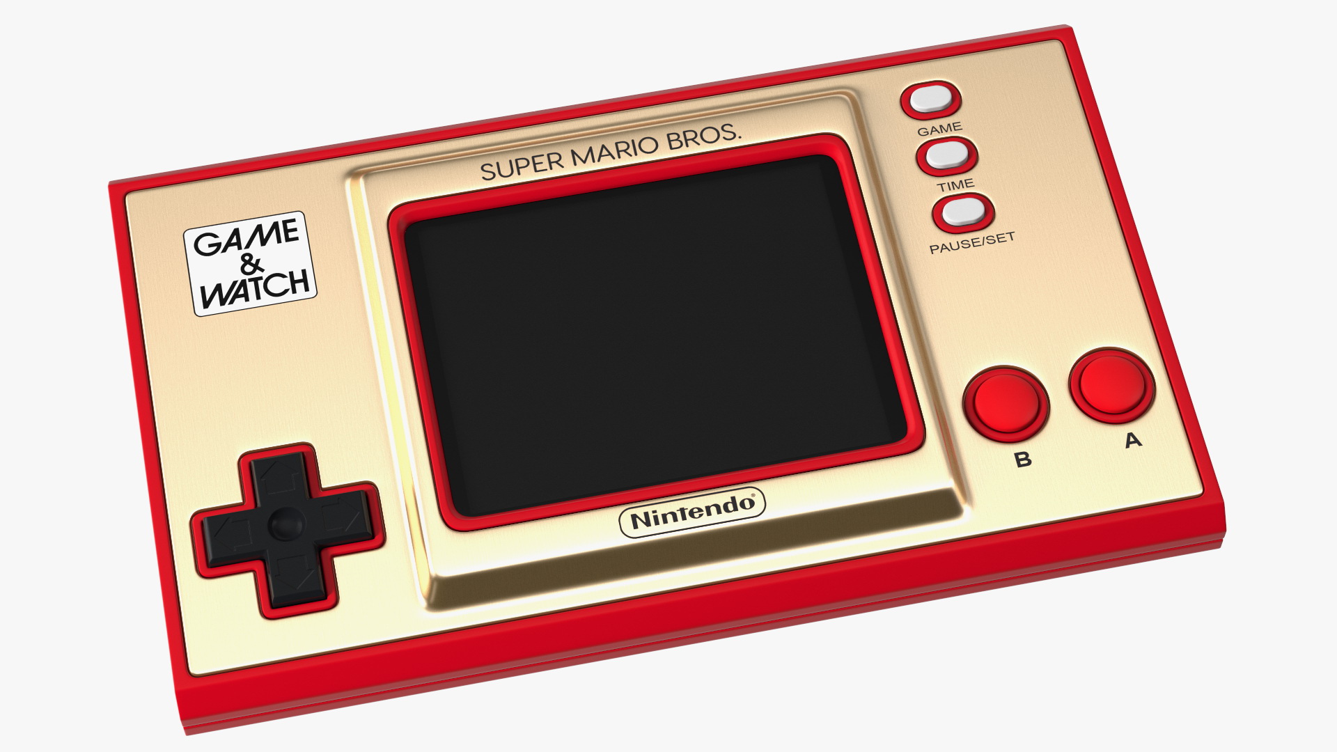 Nintendo Game and Watch Console Super Mario Bros Turned Off 3D model