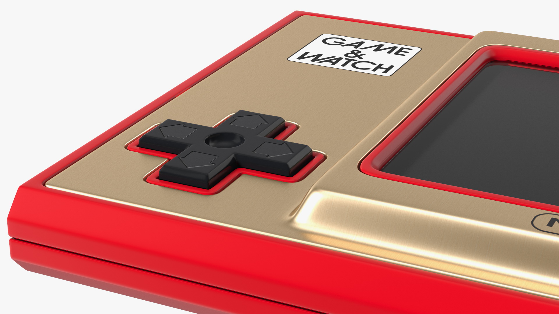 Nintendo Game and Watch Console Super Mario Bros Turned Off 3D model