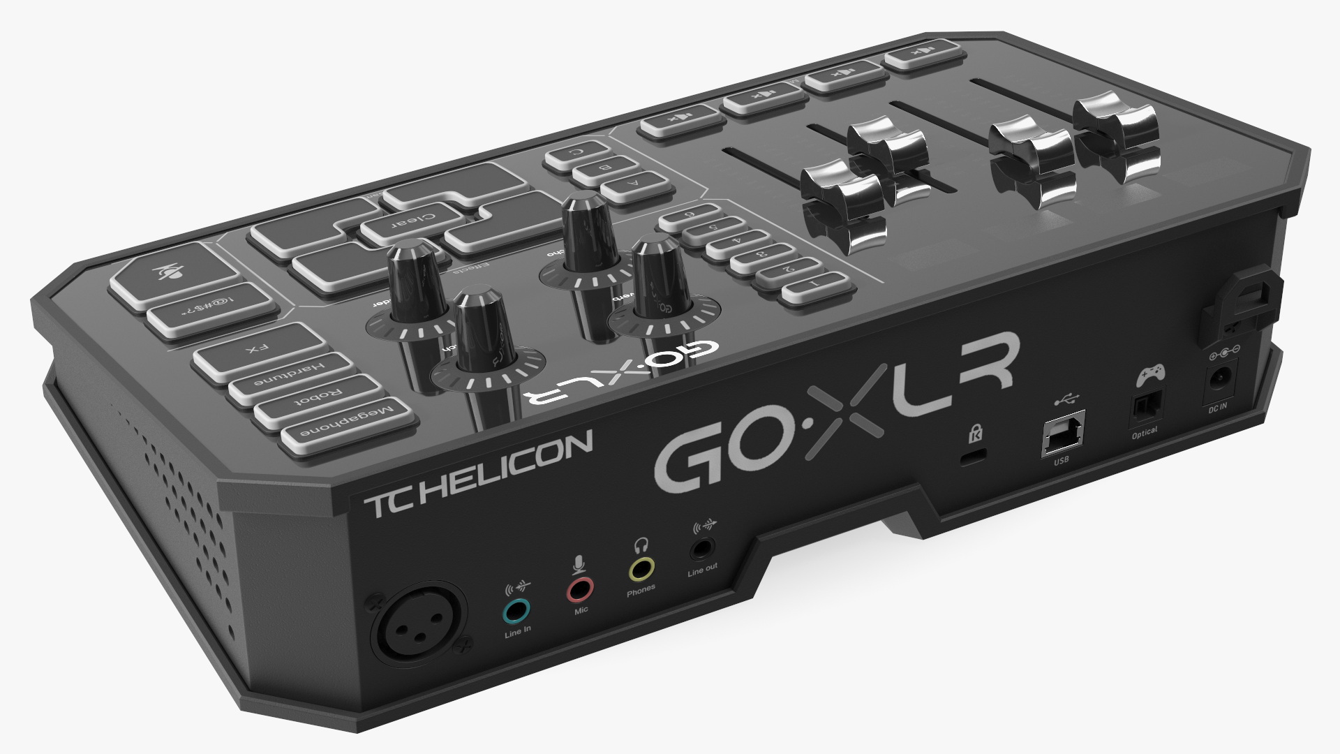3D Online Broadcaster Remote Control TC Helicon GoXLR Lights Off
