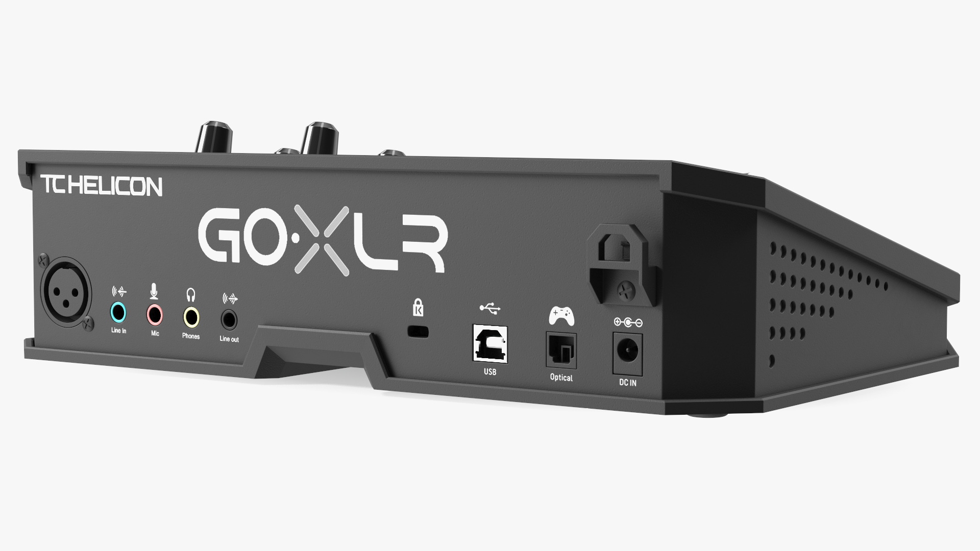 3D Online Broadcaster Remote Control TC Helicon GoXLR Lights Off