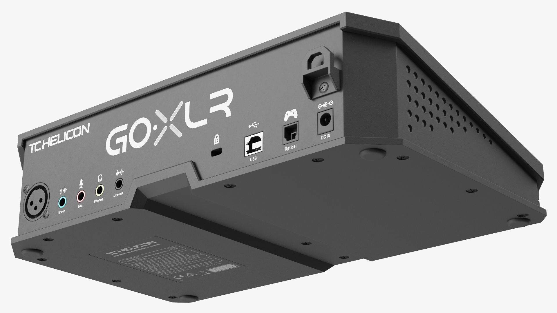 3D Online Broadcaster Remote Control TC Helicon GoXLR Lights Off
