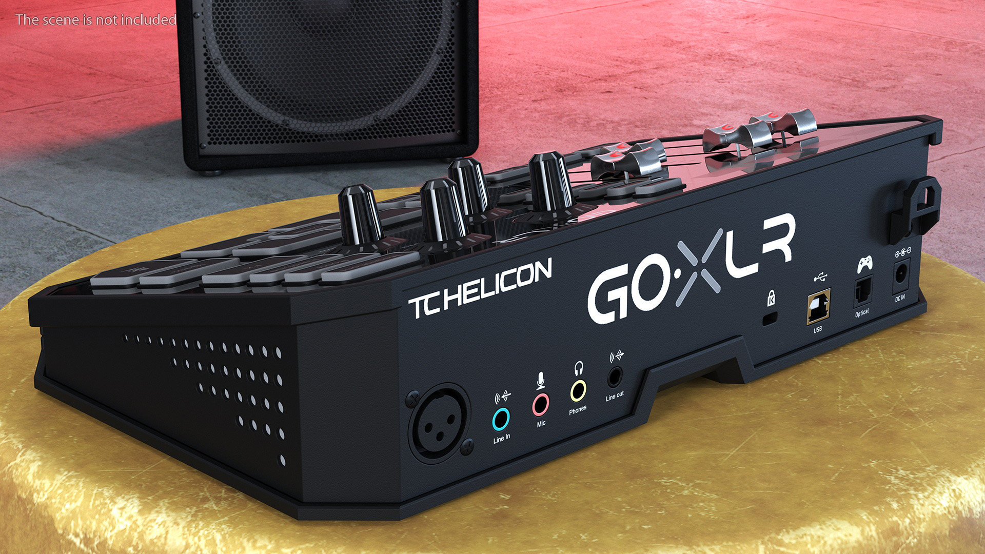 3D Online Broadcaster Remote Control TC Helicon GoXLR Lights Off