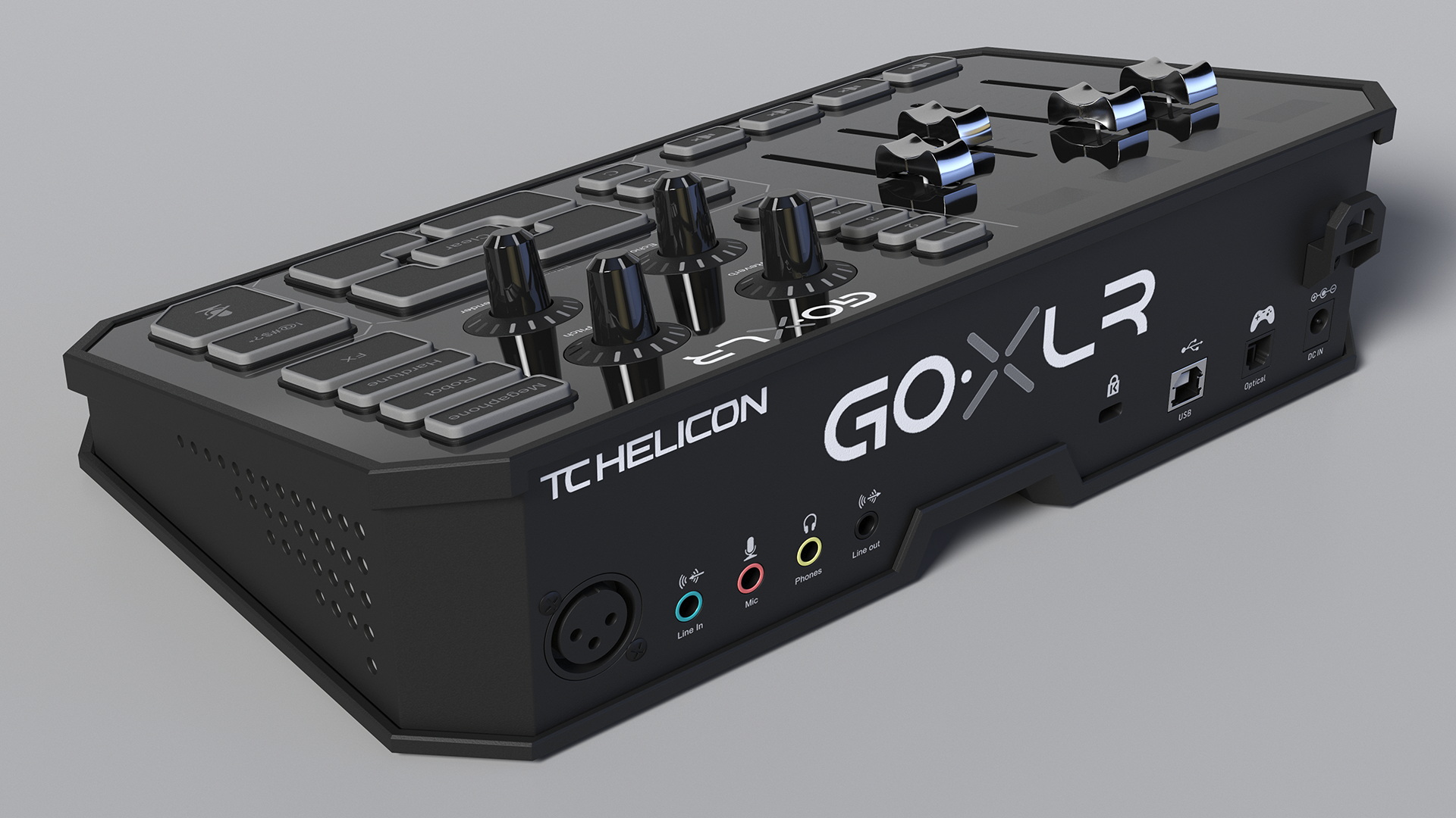 3D Online Broadcaster Remote Control TC Helicon GoXLR Lights Off