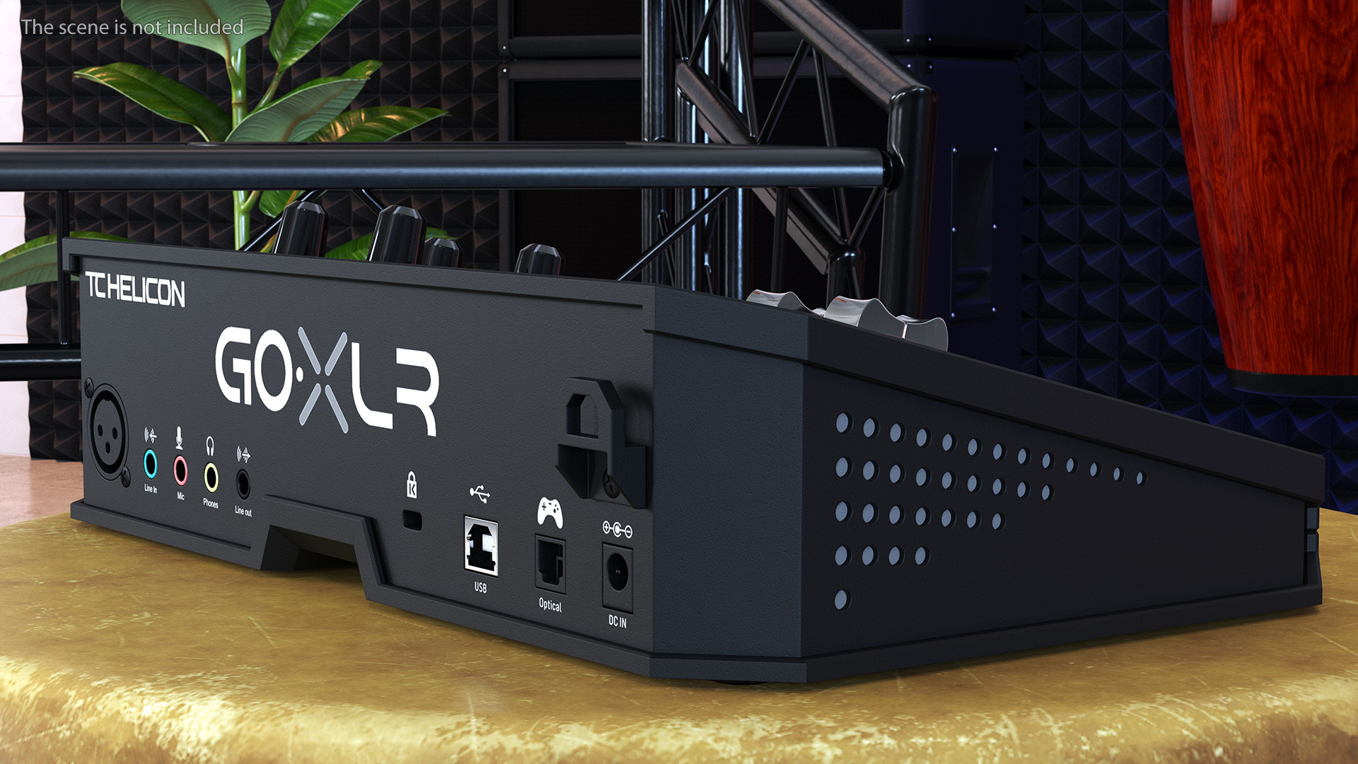 3D Online Broadcaster Remote Control TC Helicon GoXLR Lights Off