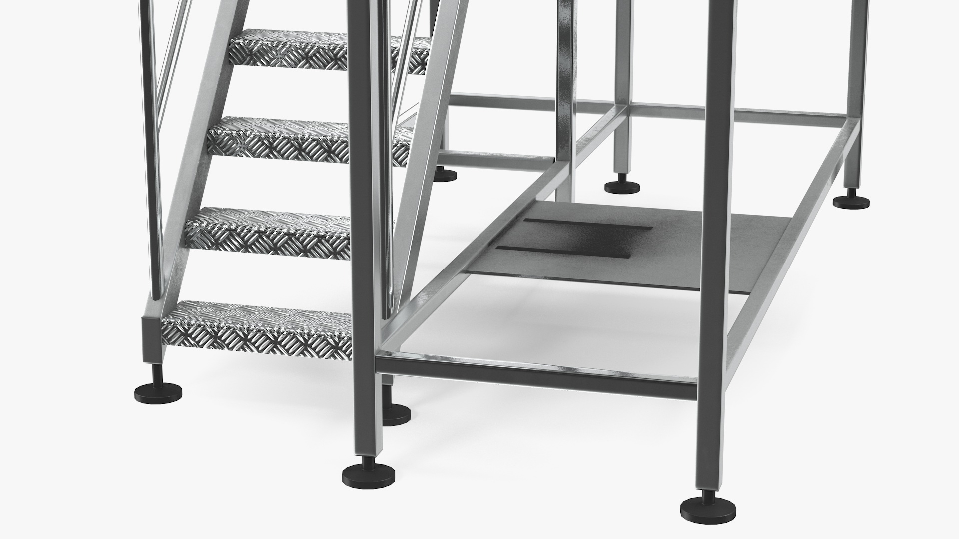 3D Rooftop Access Platform model