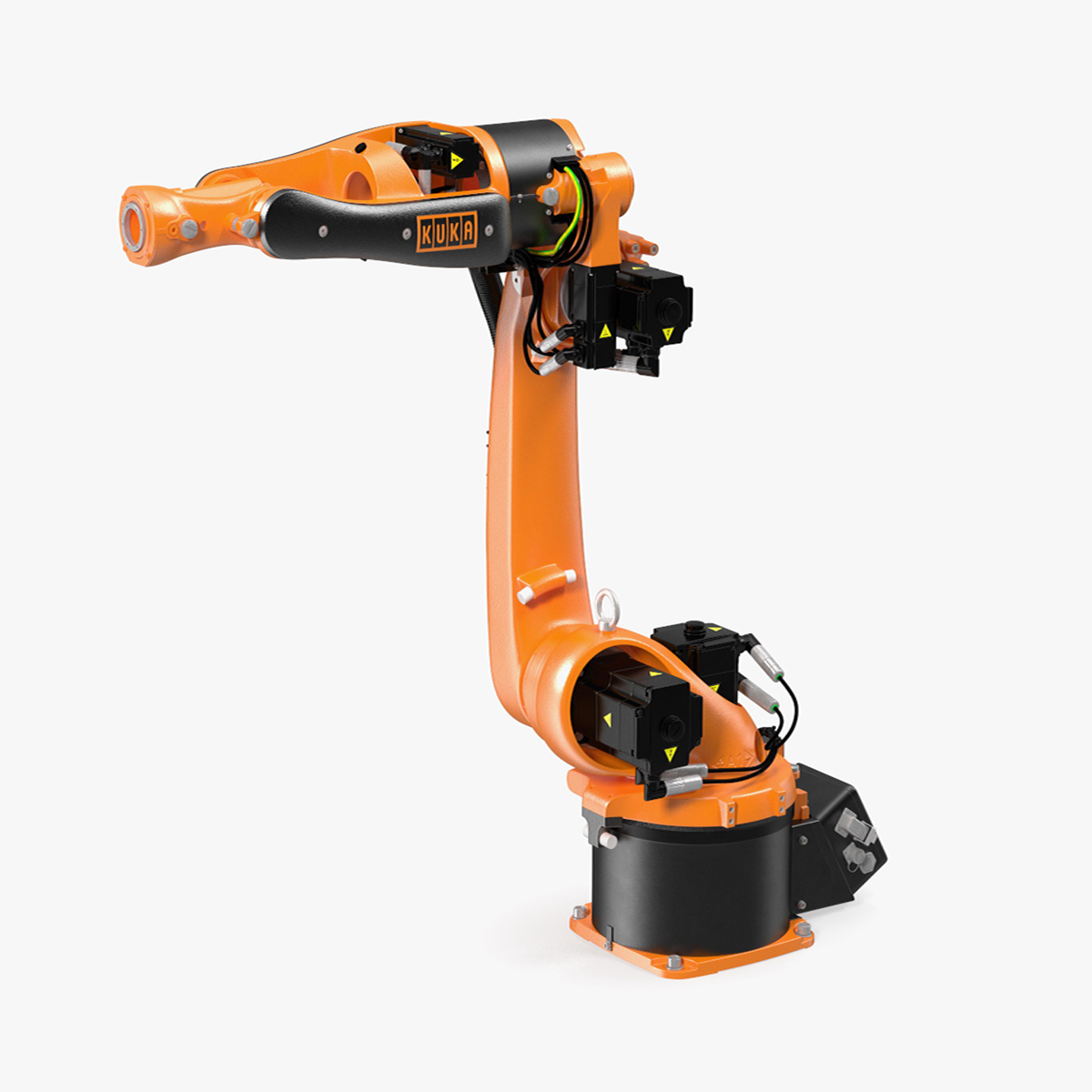 KUKA Industrial Robot Arm KR 5-2 Arc Rigged for Cinema 4D 3D