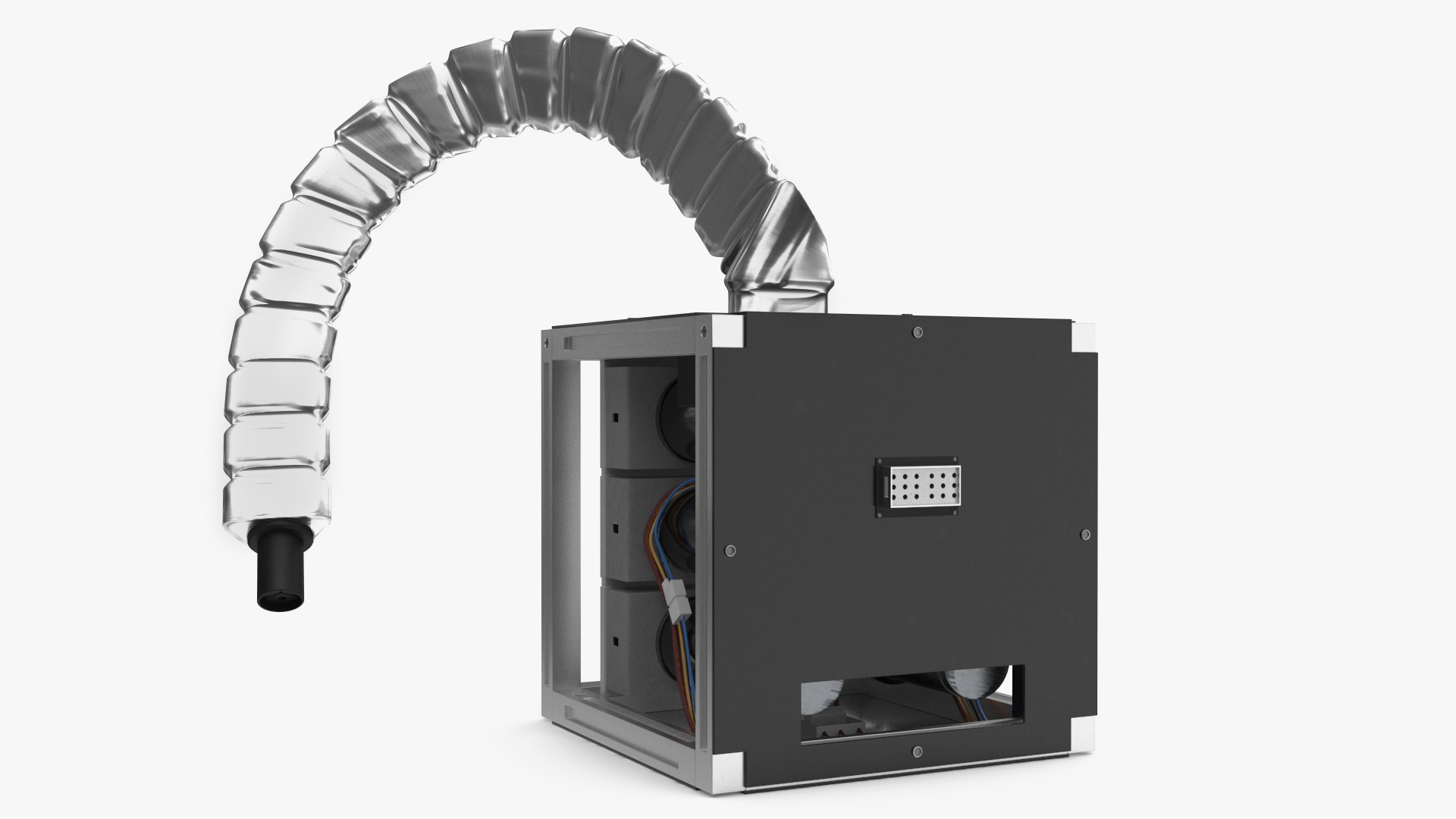 3D model Tesla Power Arm Charger Rigged