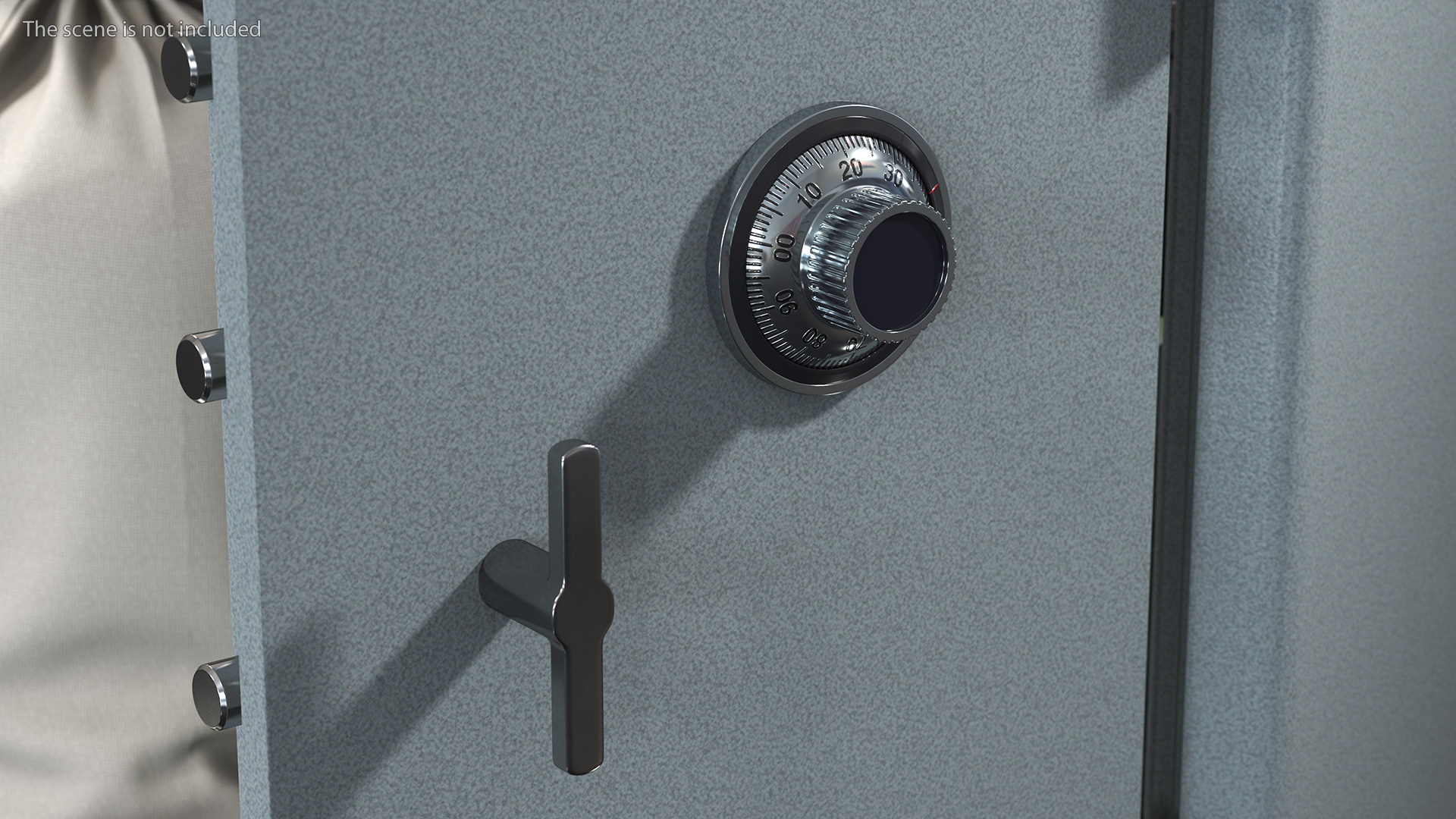Mechanical Combination Safe Lock 3D