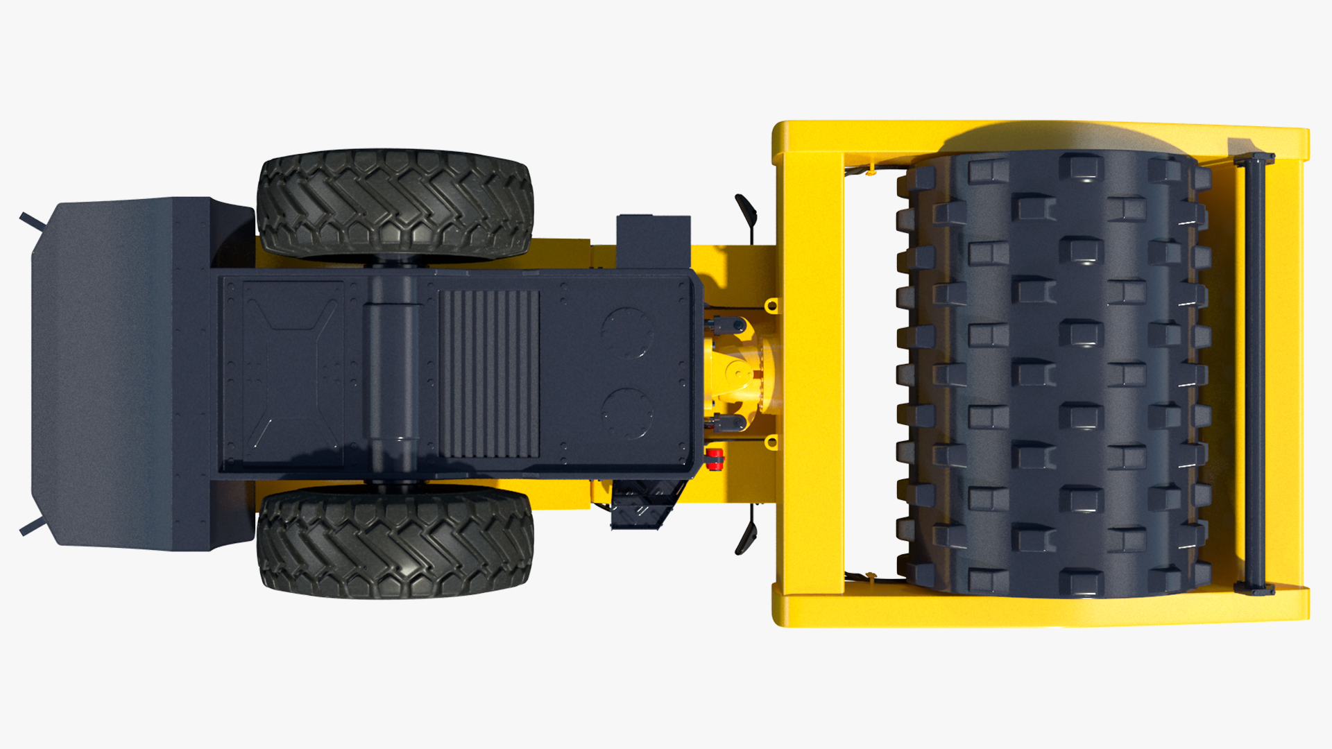 3D model Soil Roller Compactor New