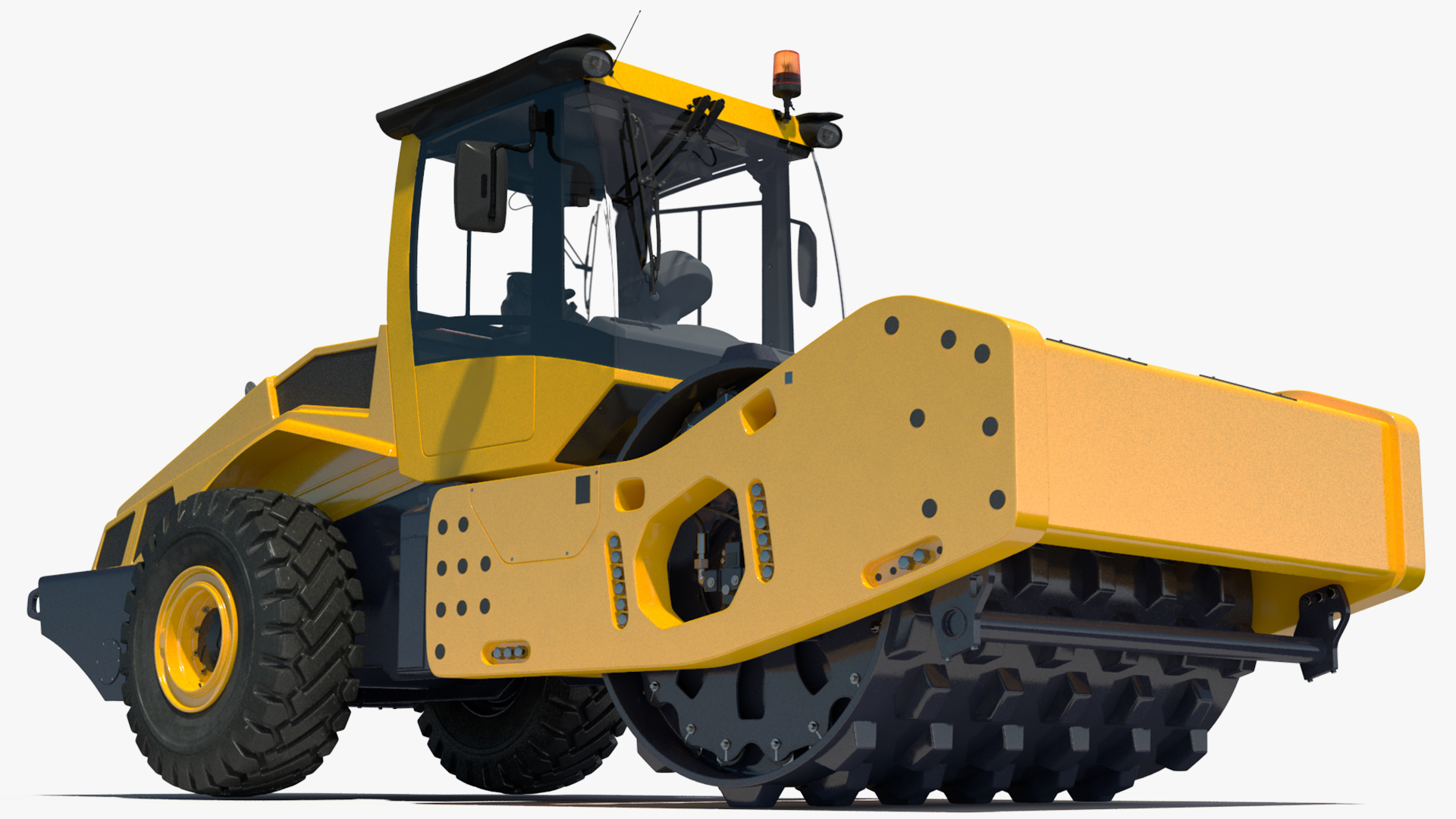 3D model Soil Roller Compactor New