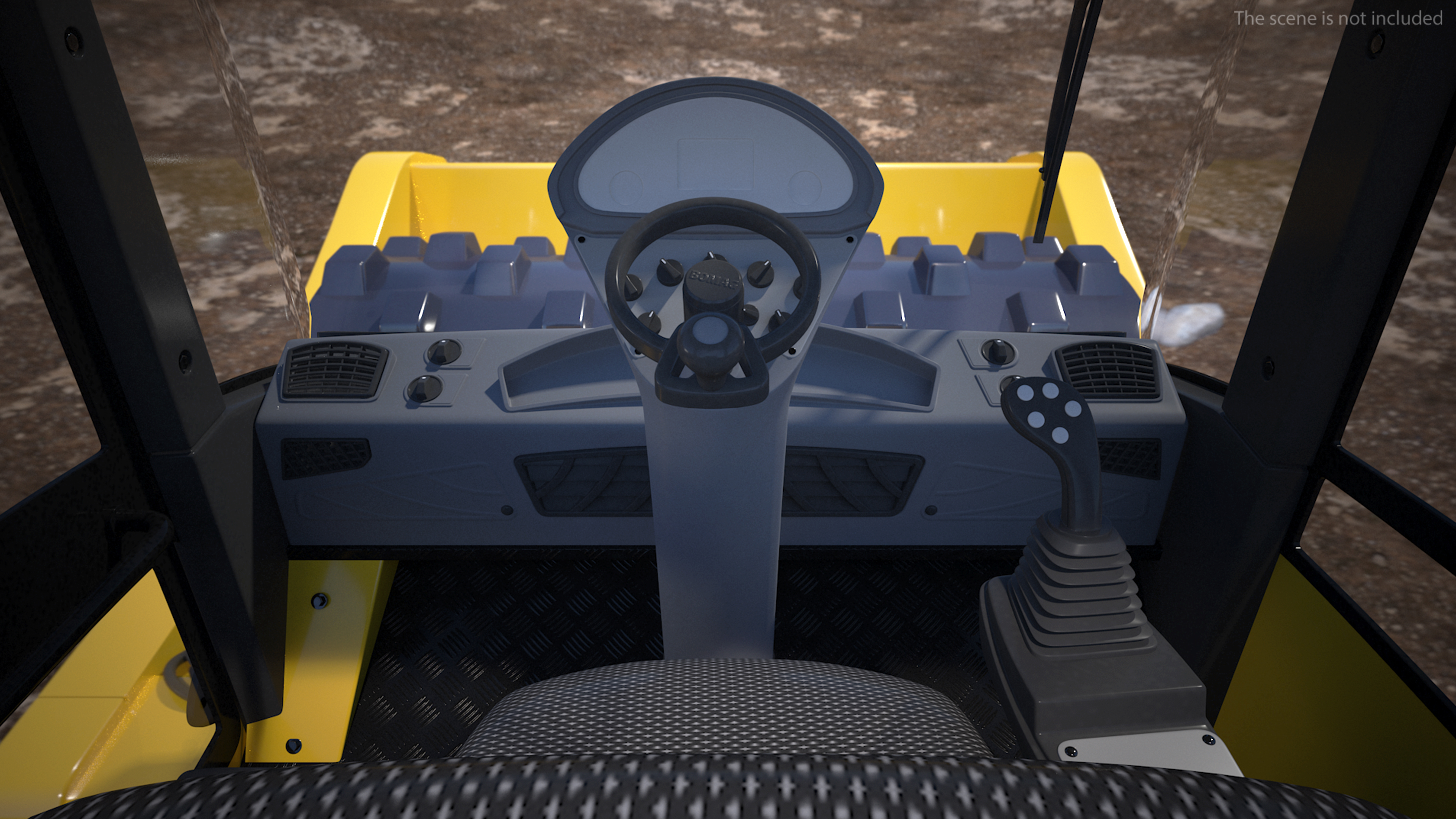 3D model Soil Roller Compactor New