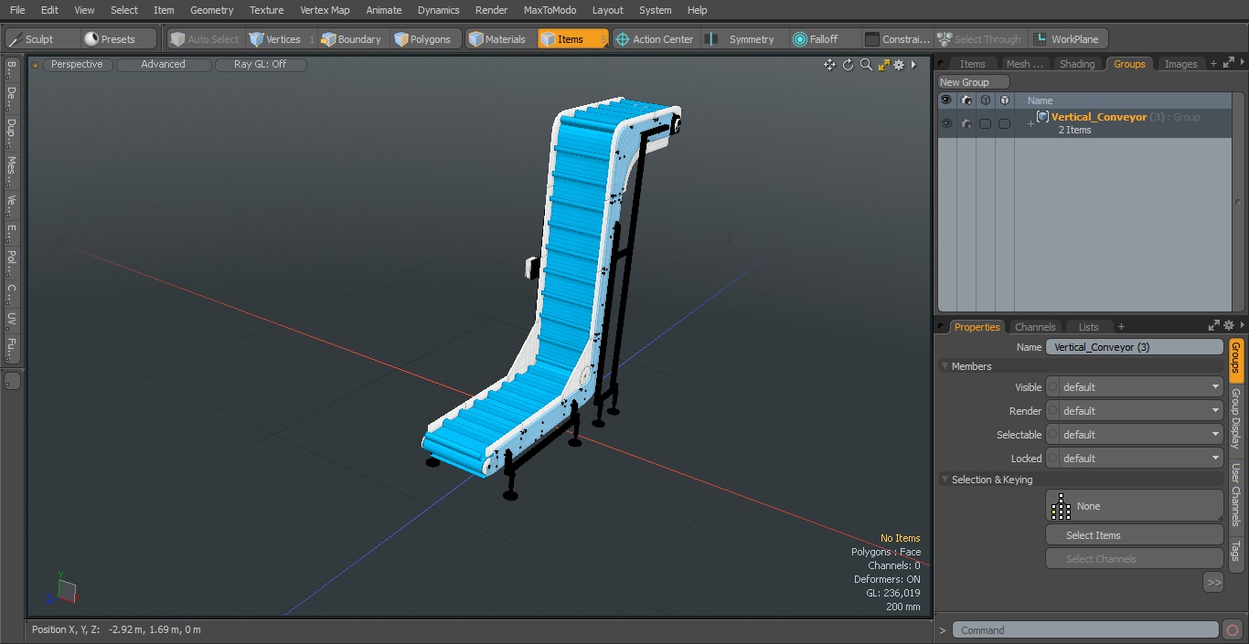 Vertical Conveyor 3D