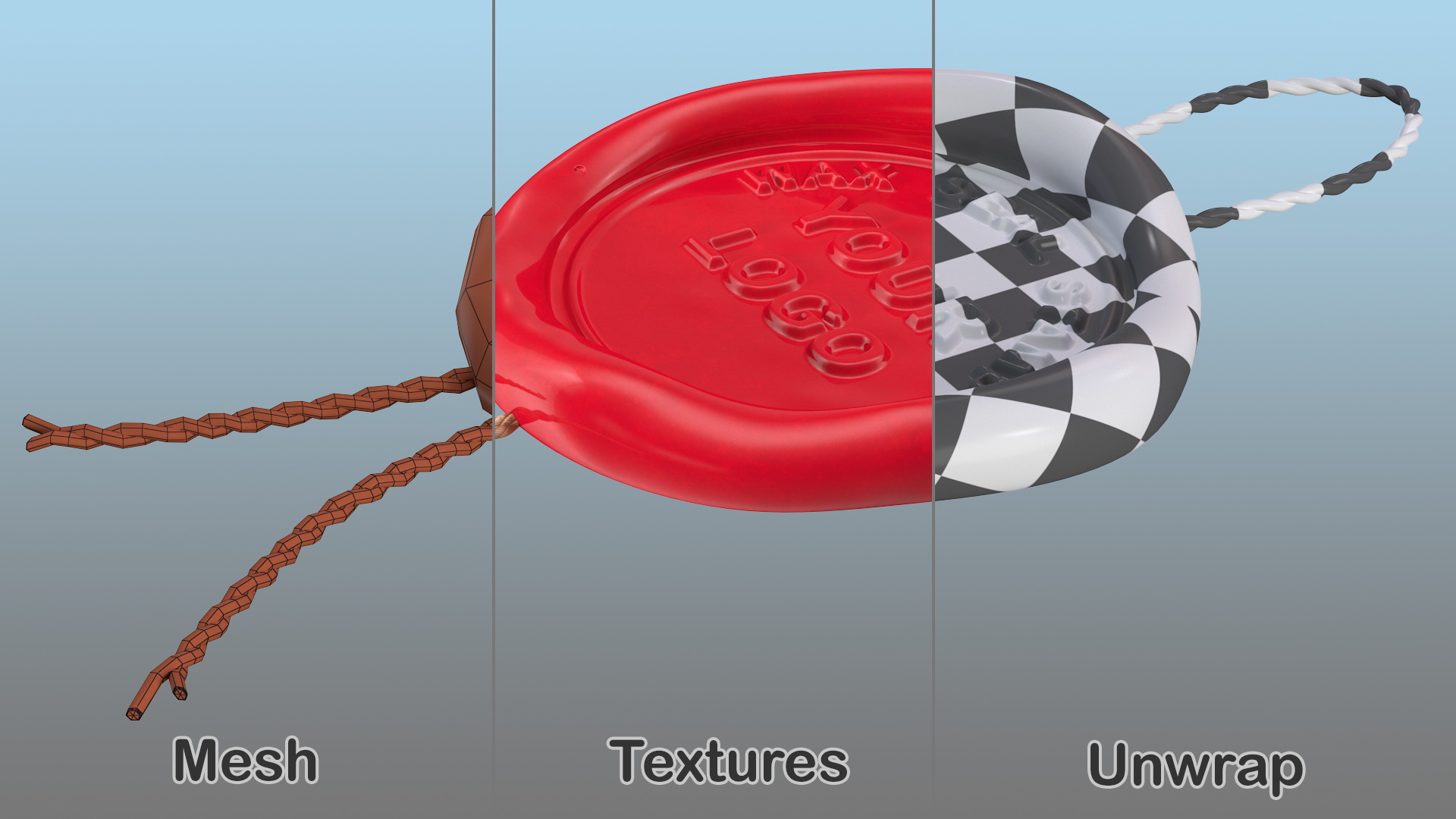 Stamp Wax 3D model