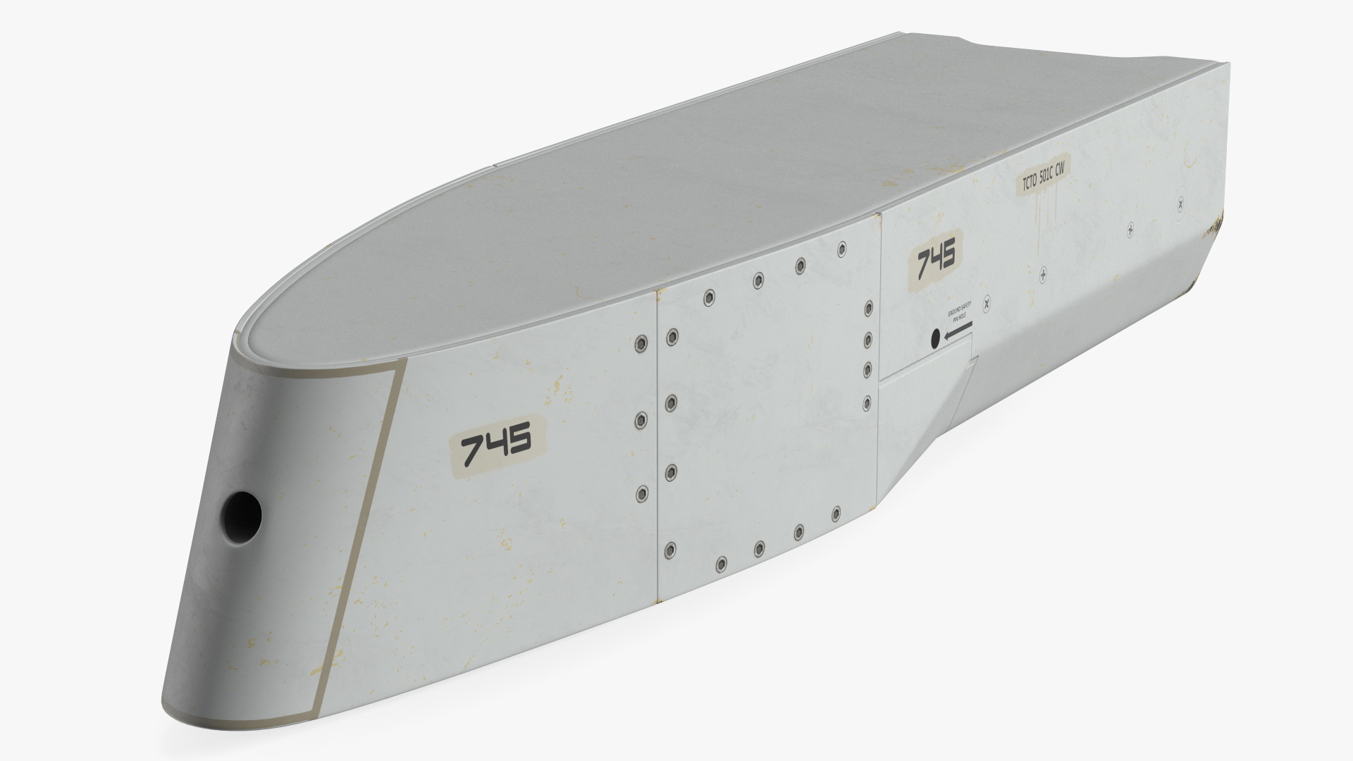 3D model Towed Decoy System ALE-50