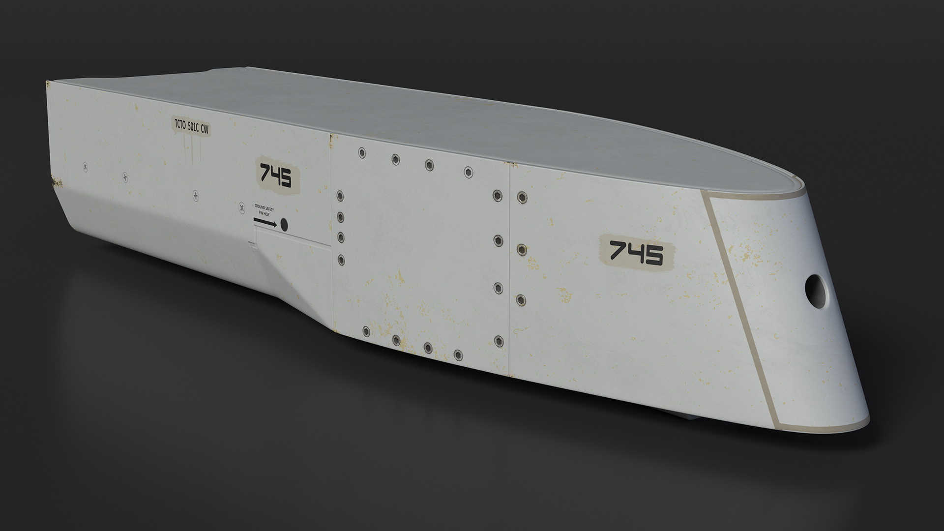 3D model Towed Decoy System ALE-50