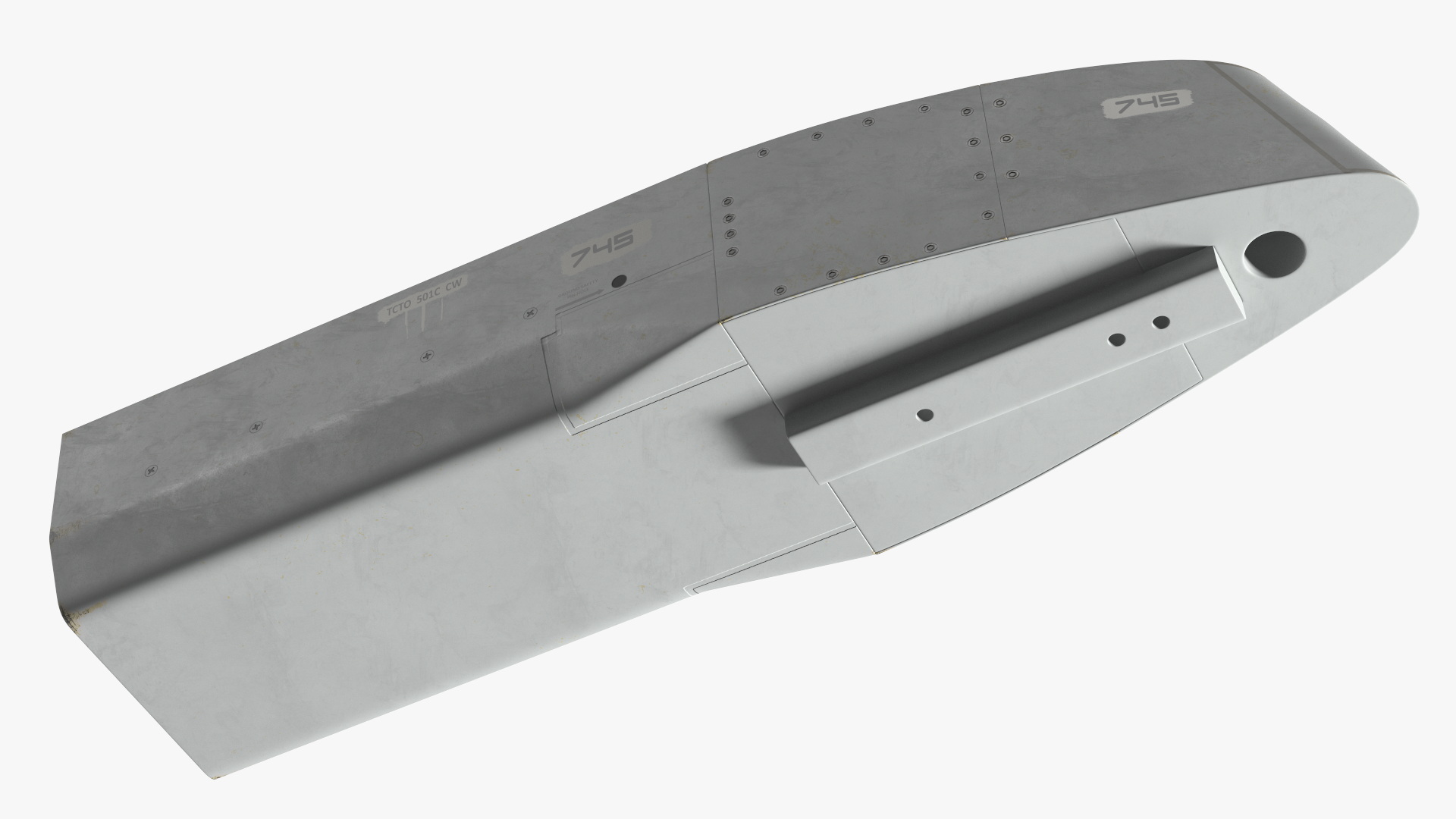 3D model Towed Decoy System ALE-50