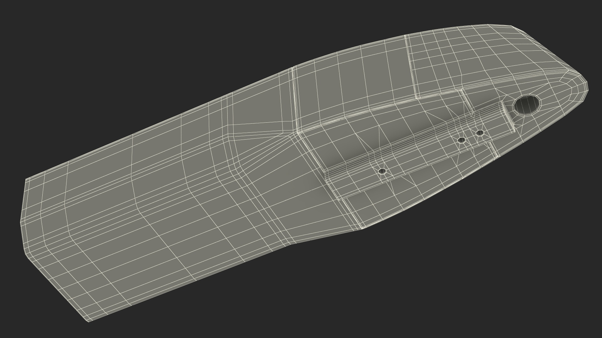 3D model Towed Decoy System ALE-50