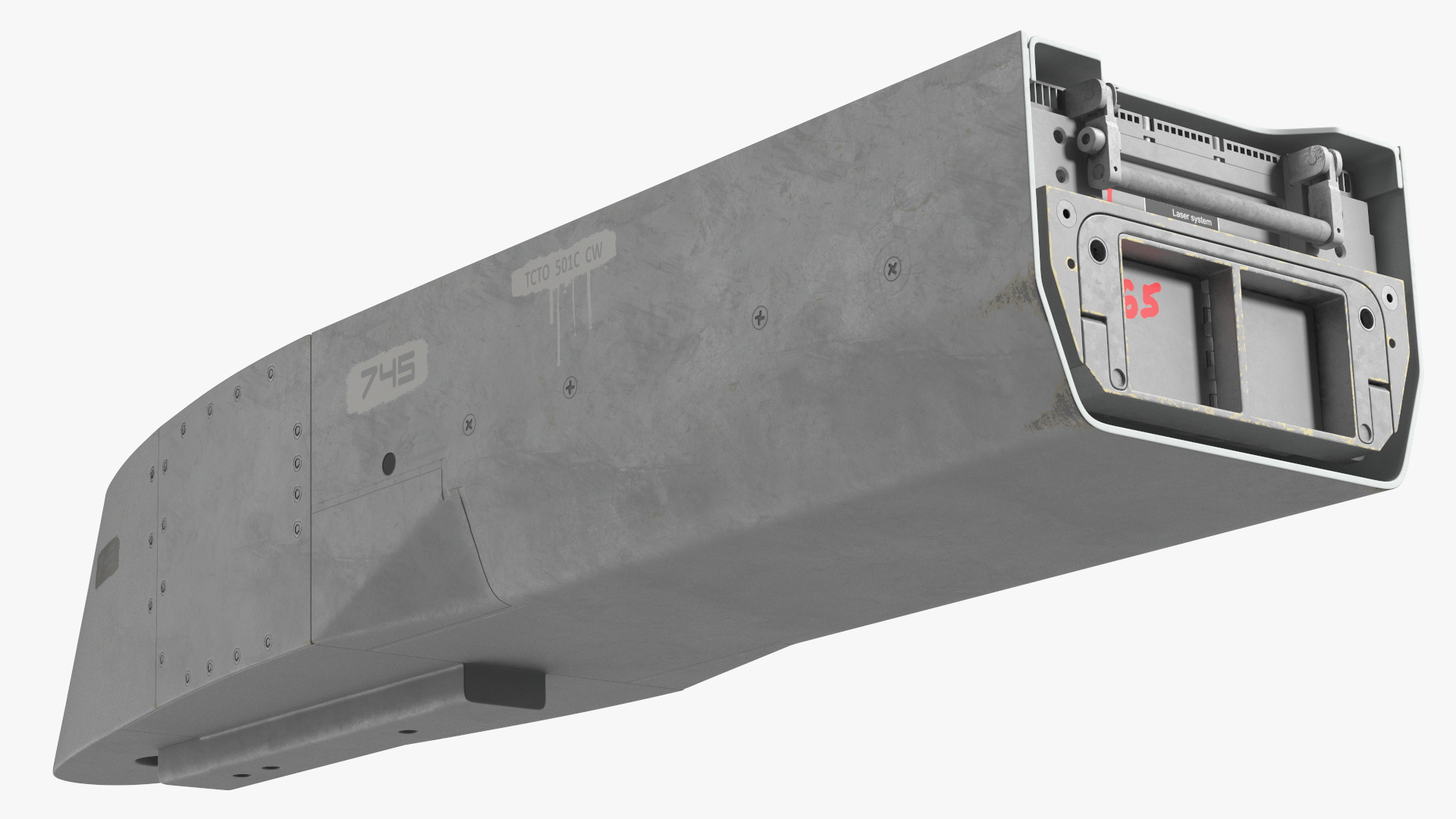 3D model Towed Decoy System ALE-50