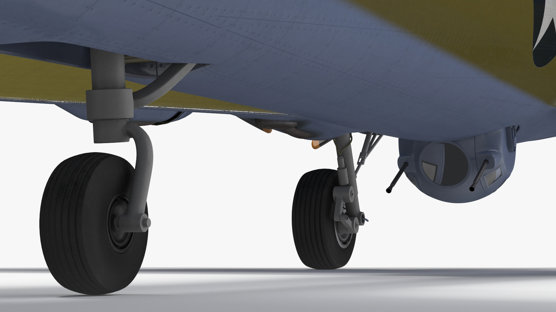 3D Boeing B-17 Bomber model