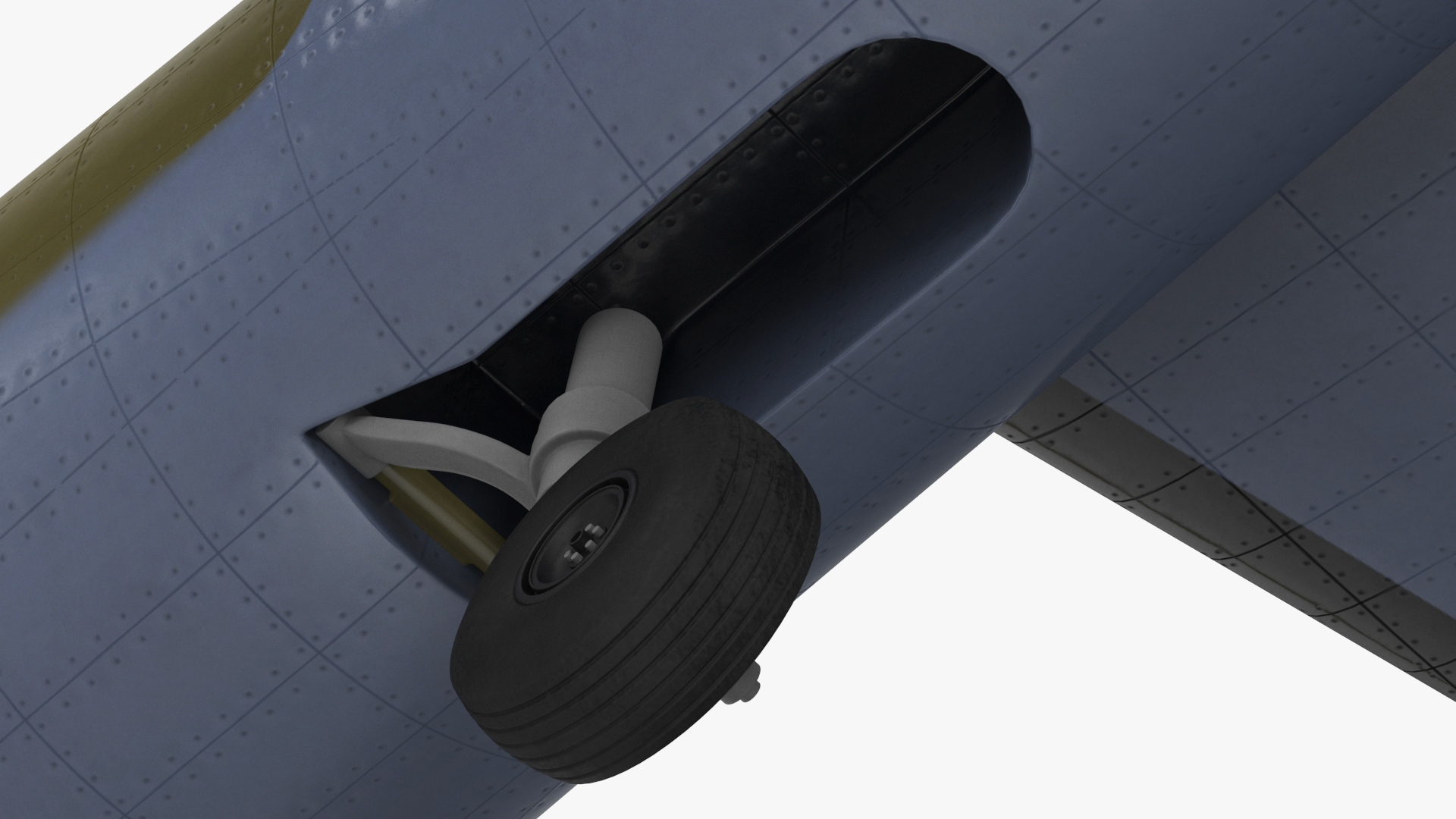 3D Boeing B-17 Bomber model