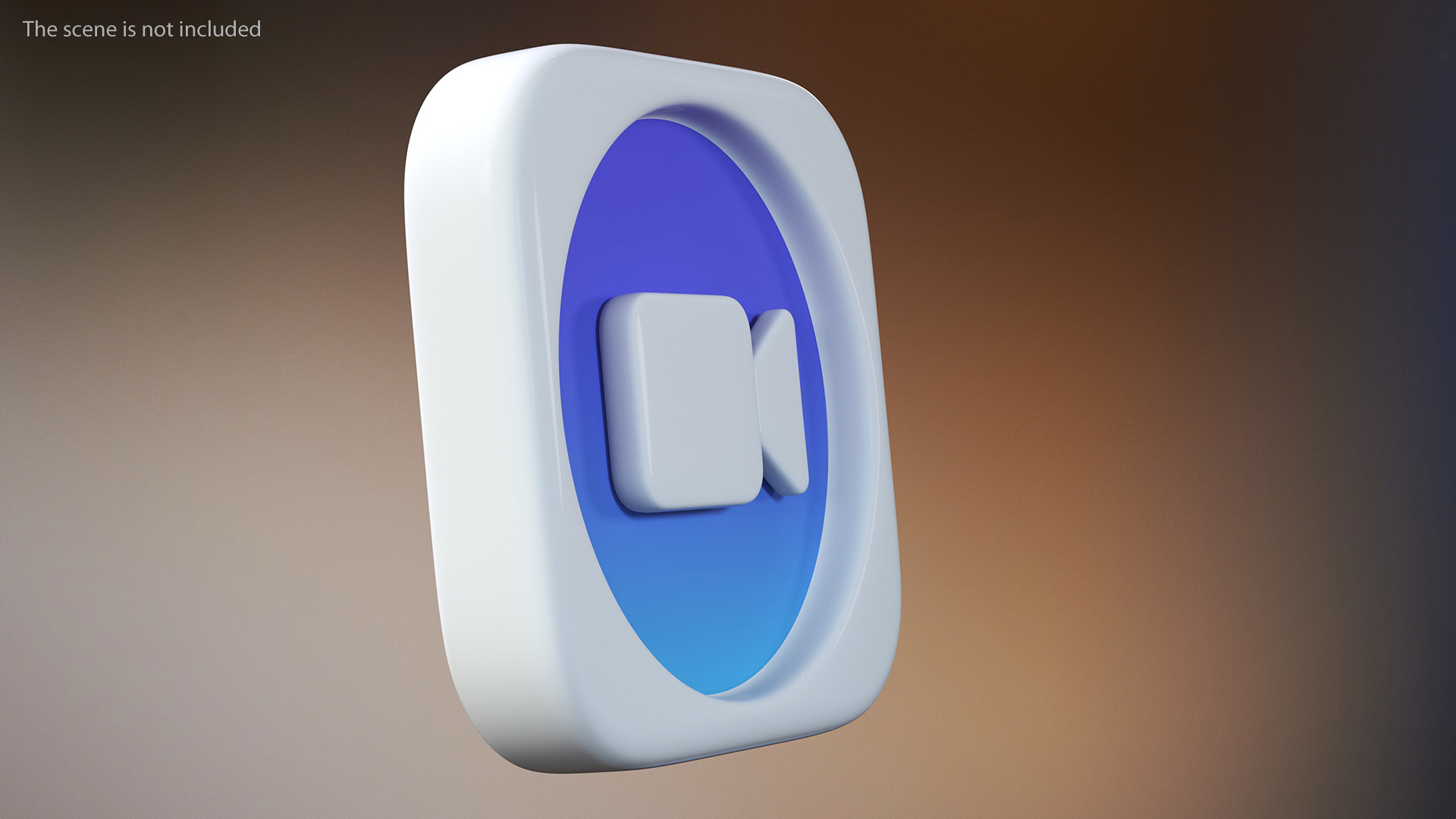 3D iPhone iOS Clips Icon
