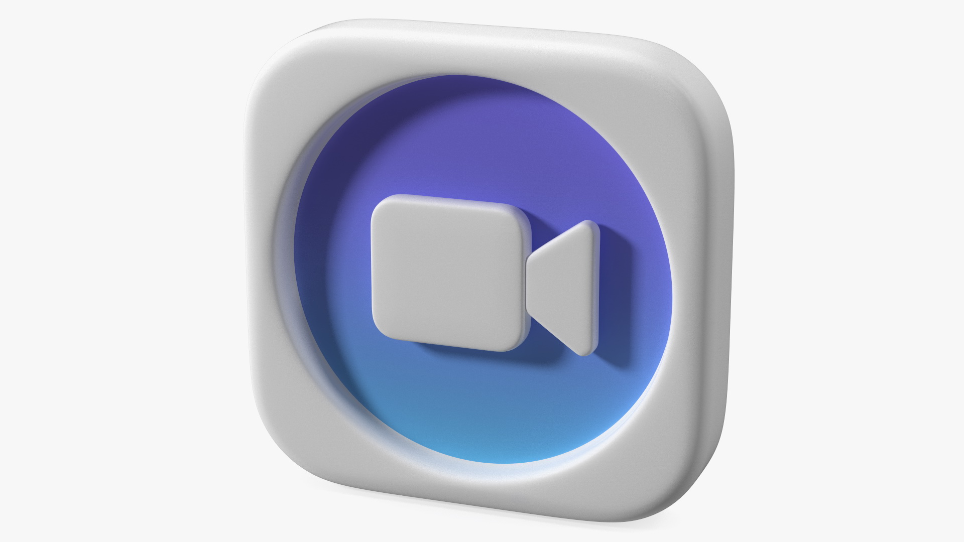 3D iPhone iOS Clips Icon