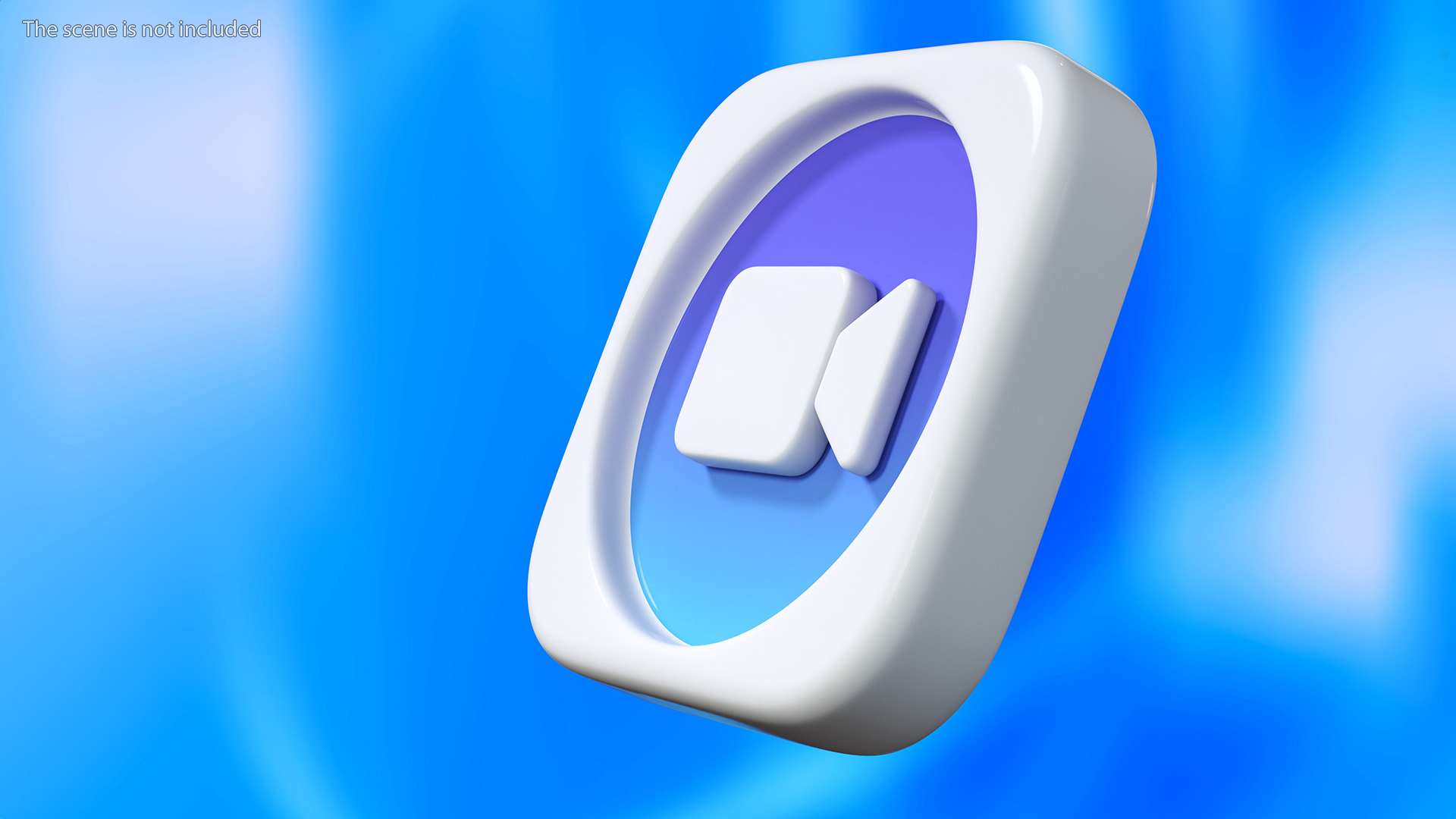 3D iPhone iOS Clips Icon