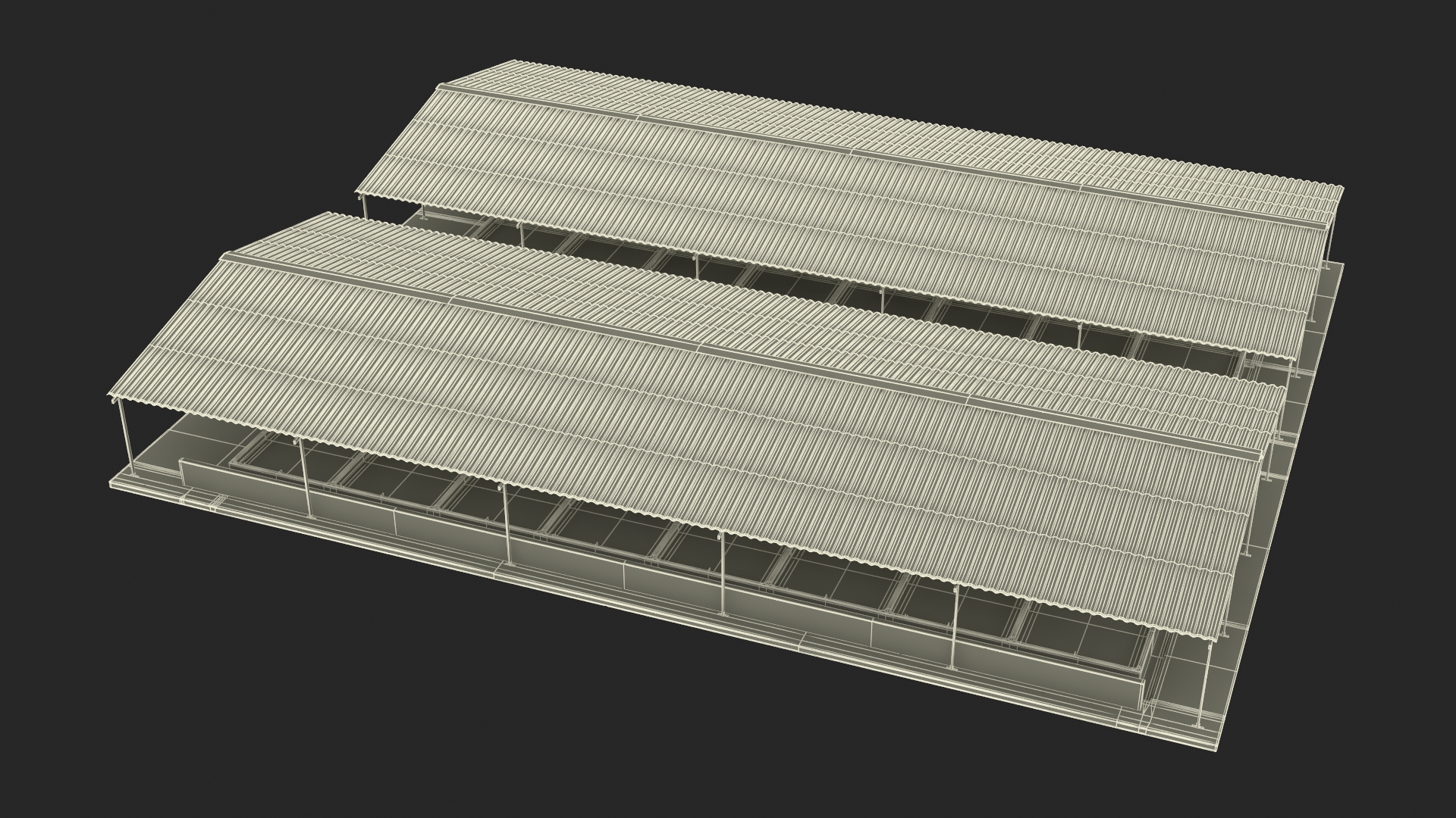 Aquaculture Complex 3D model