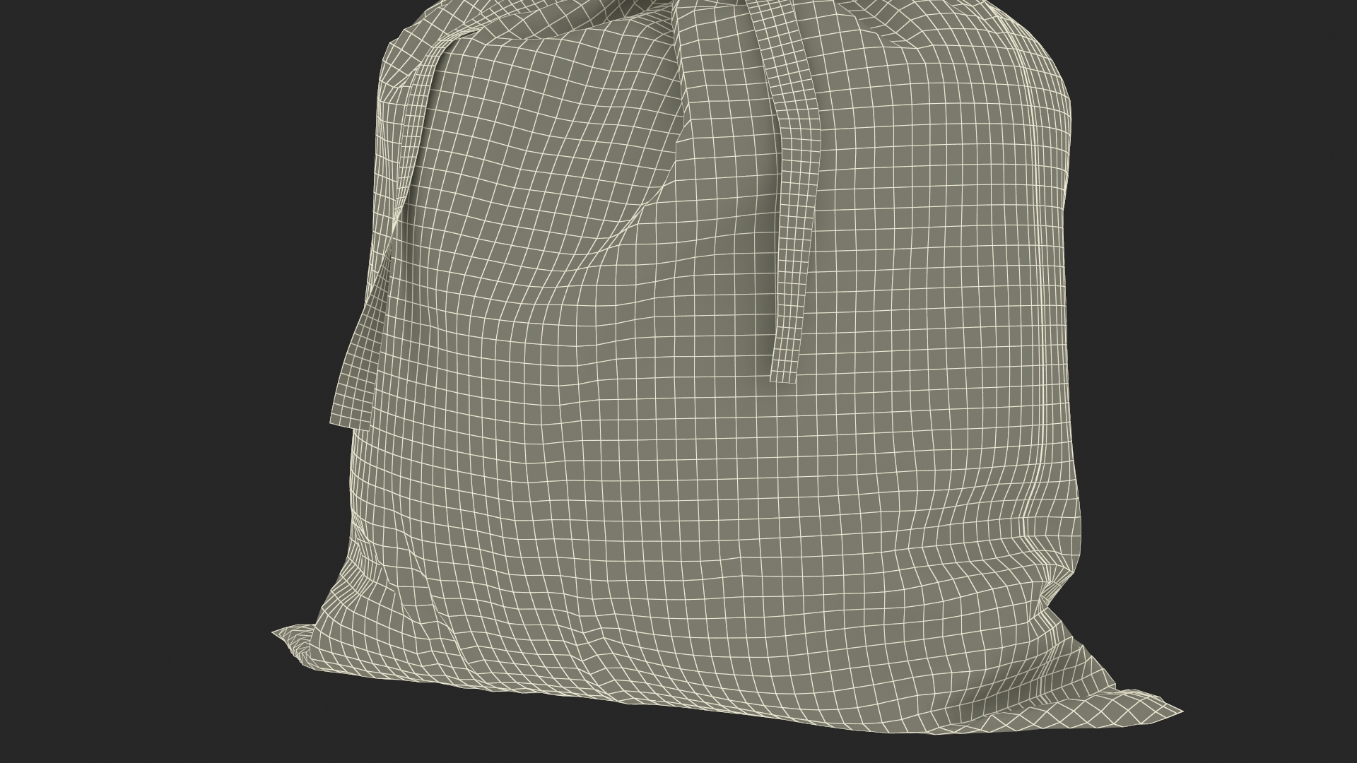 3D model Money Bag with Pound Sign