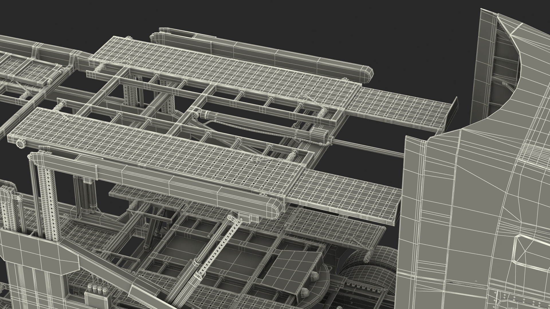 Kenworth Truck with Sun Valley Car Carrier Rigged 3D model