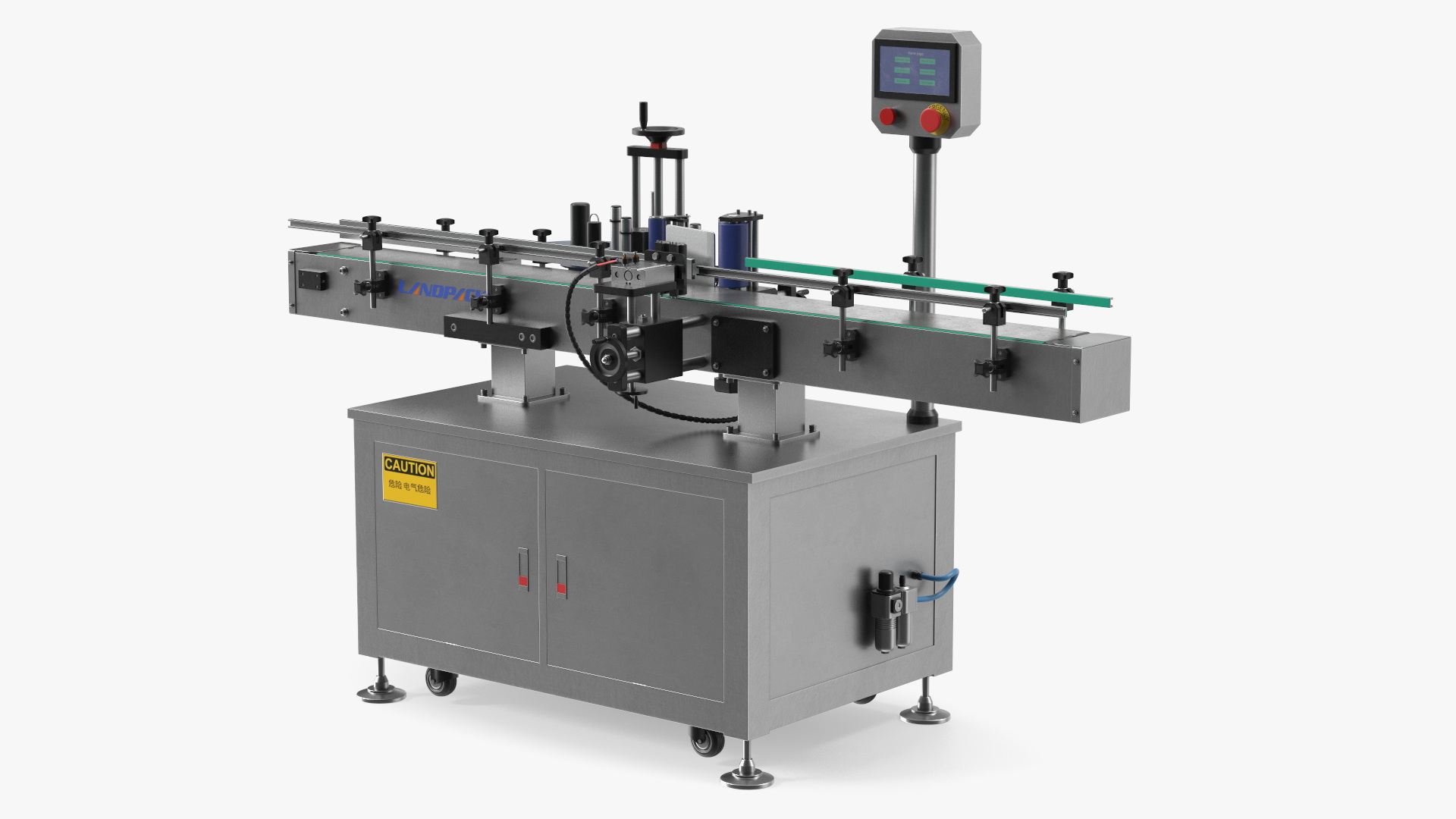 3D model Labeling Machine LandPack
