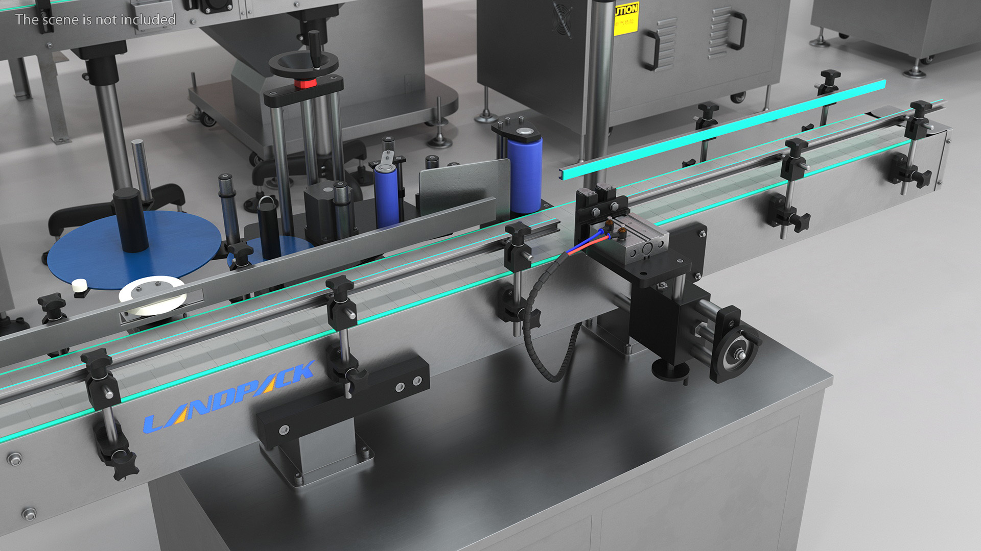 3D model Labeling Machine LandPack