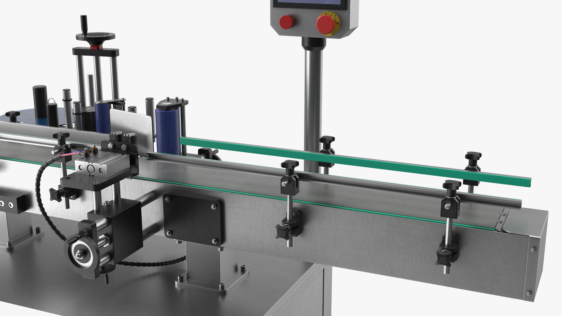 3D model Labeling Machine LandPack