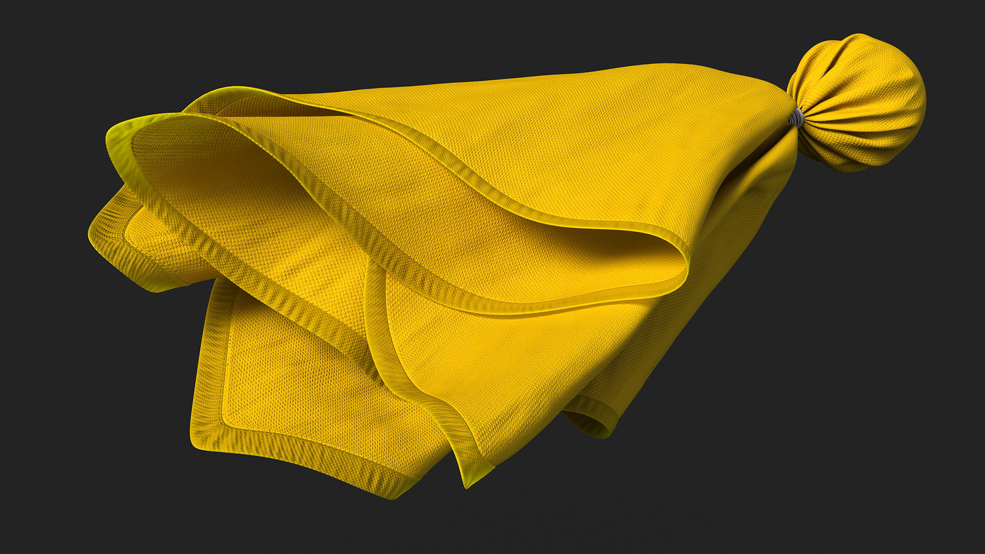 3D model Football Officials Yellow Ball