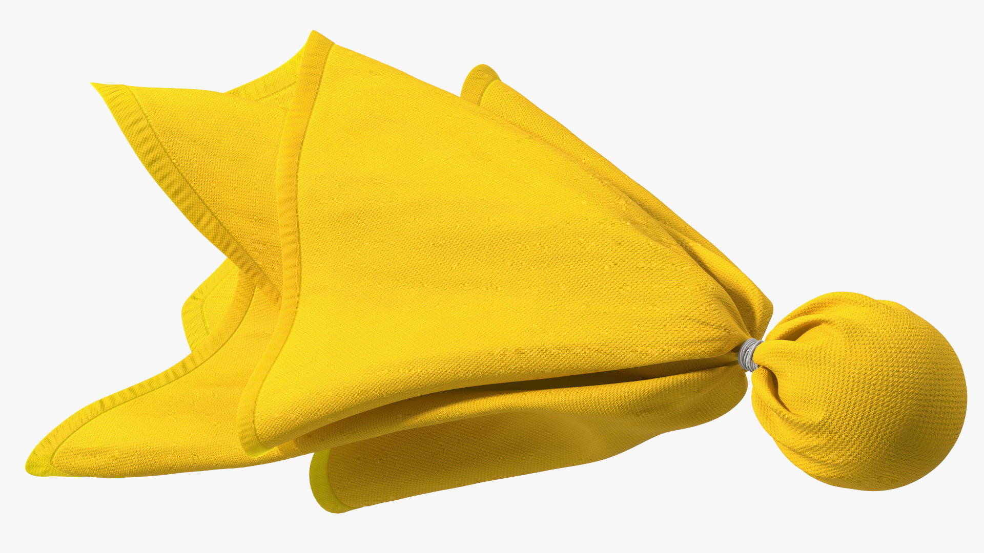 3D model Football Officials Yellow Ball