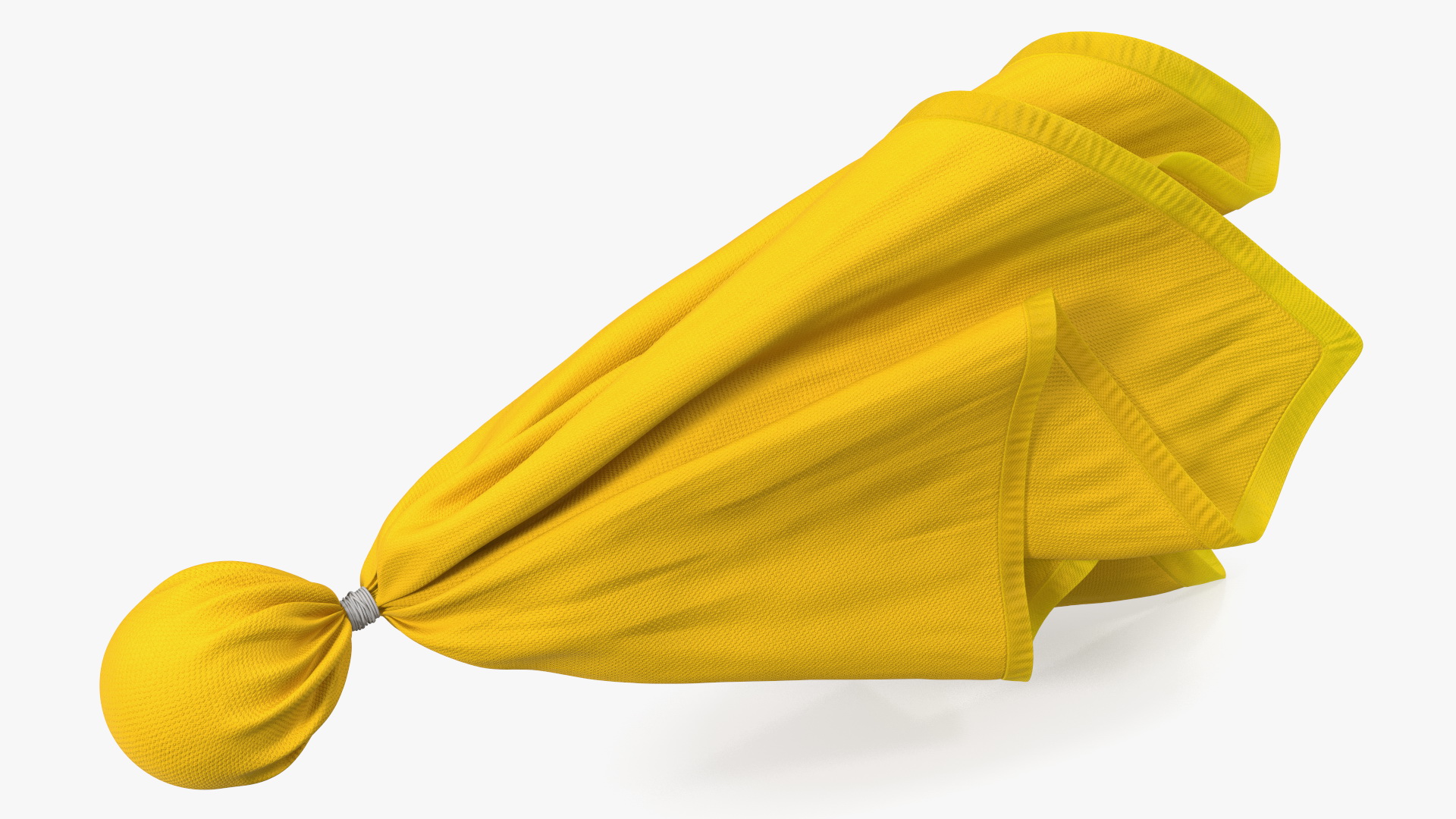 3D model Football Officials Yellow Ball