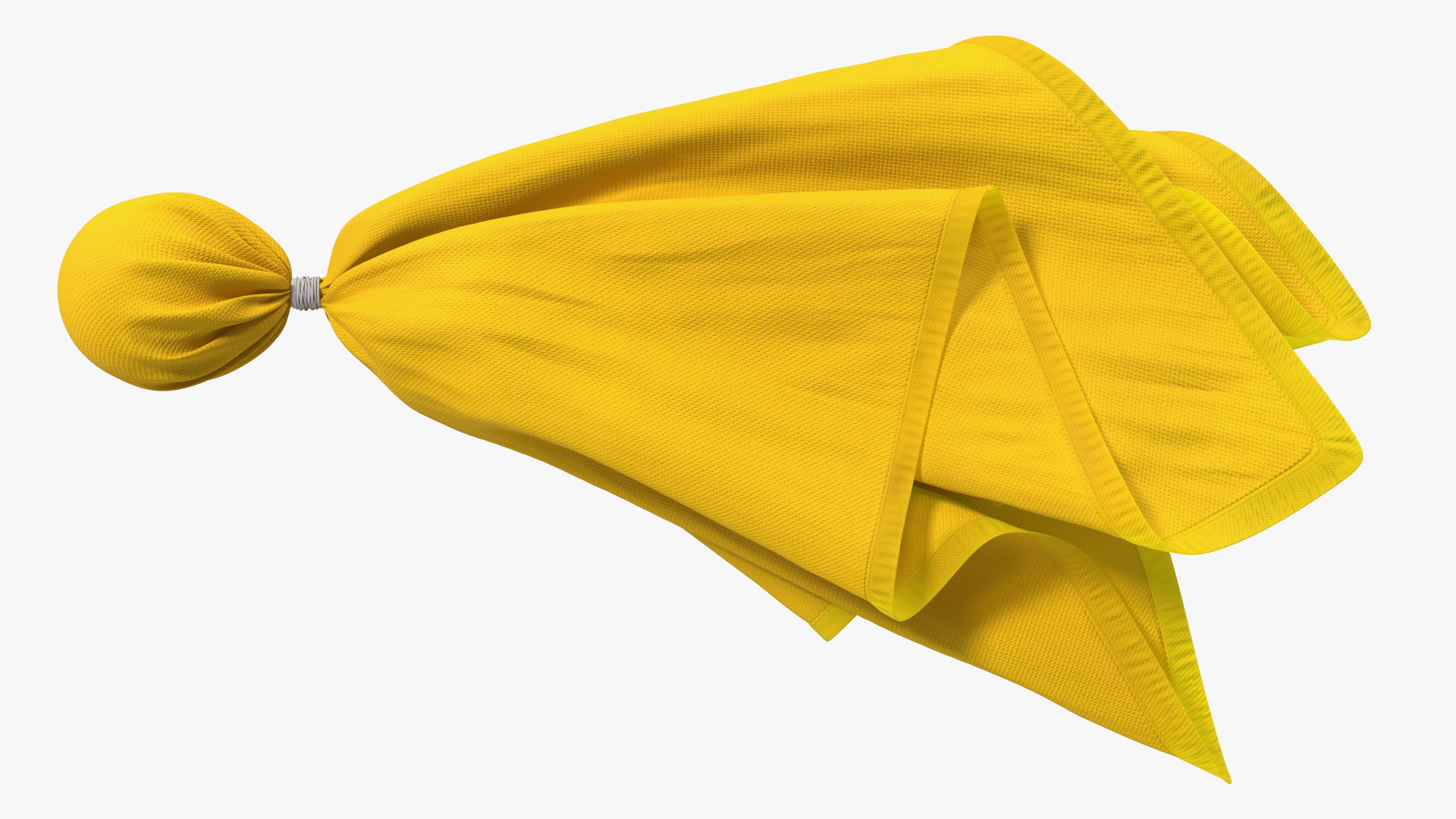 3D model Football Officials Yellow Ball