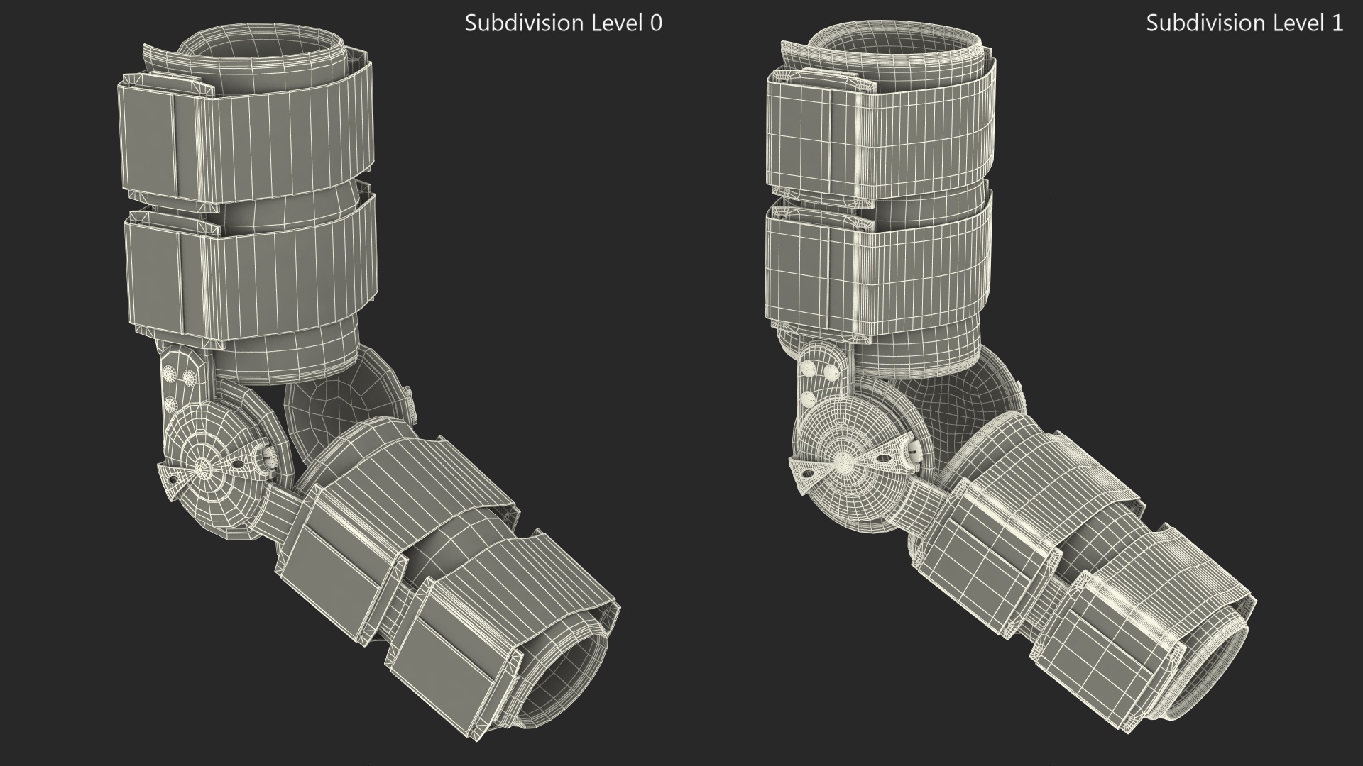 Arm Support Splint Orthosis 3D