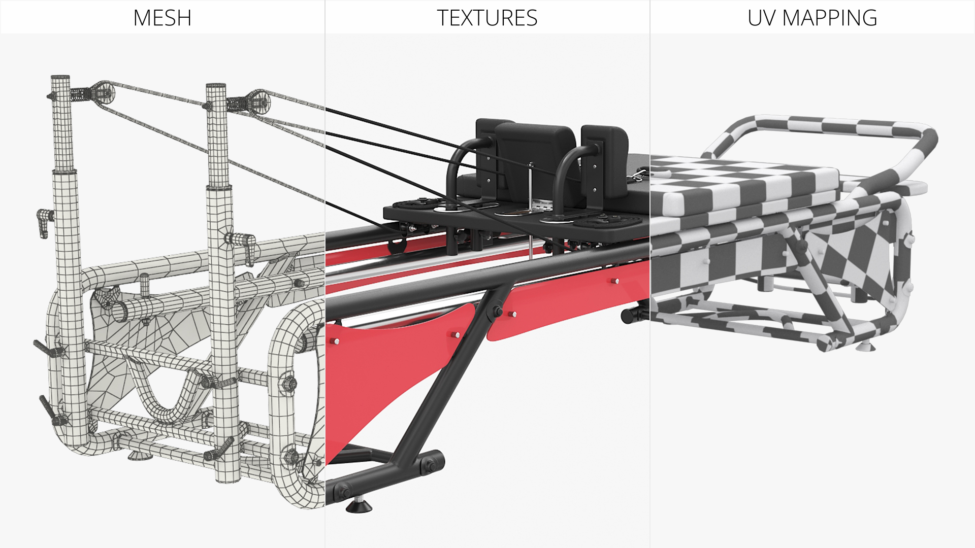 Pilates Reformer Exercise Platform - view 6