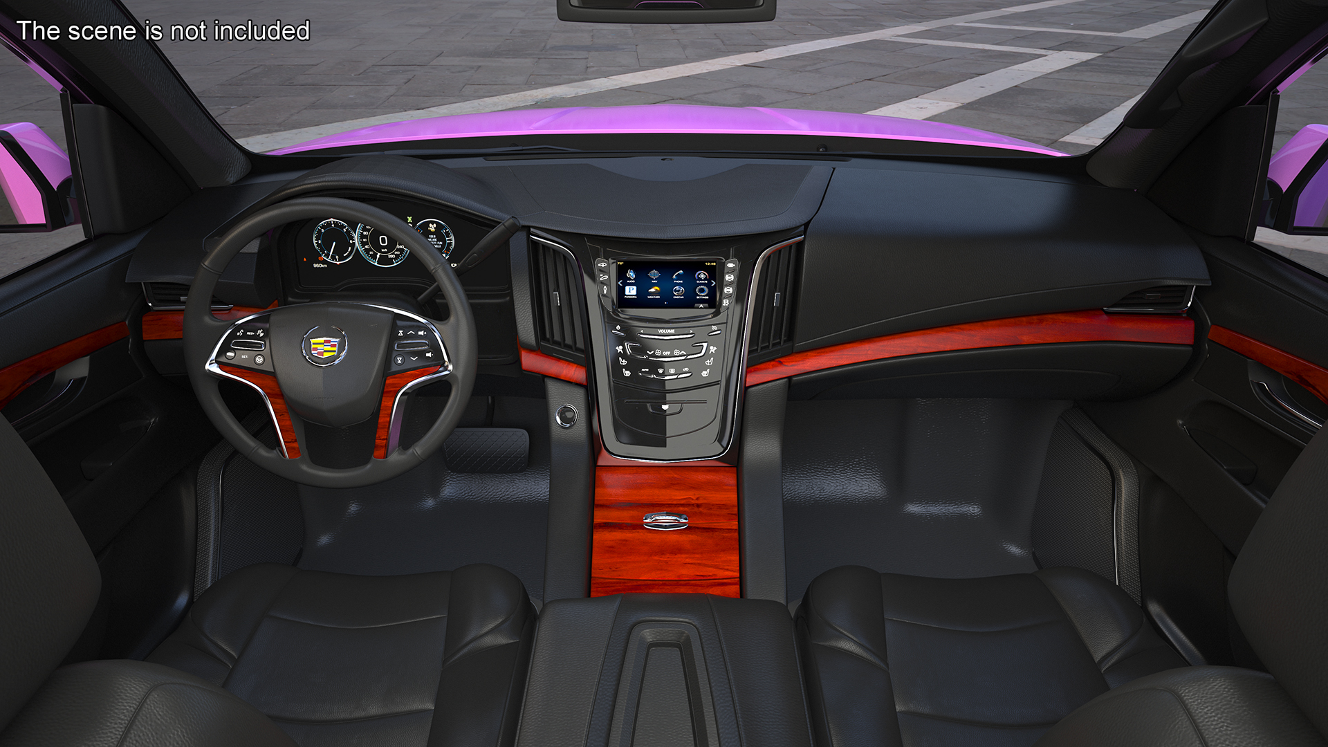 3D Cadillac Escalade SUV