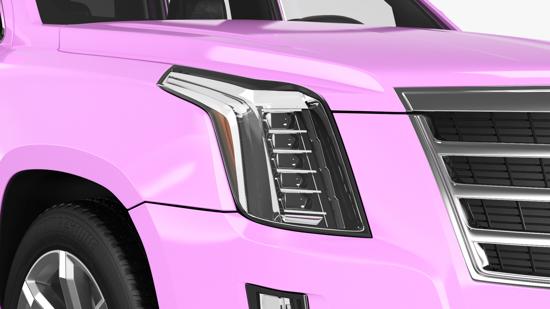 3D Cadillac Escalade SUV