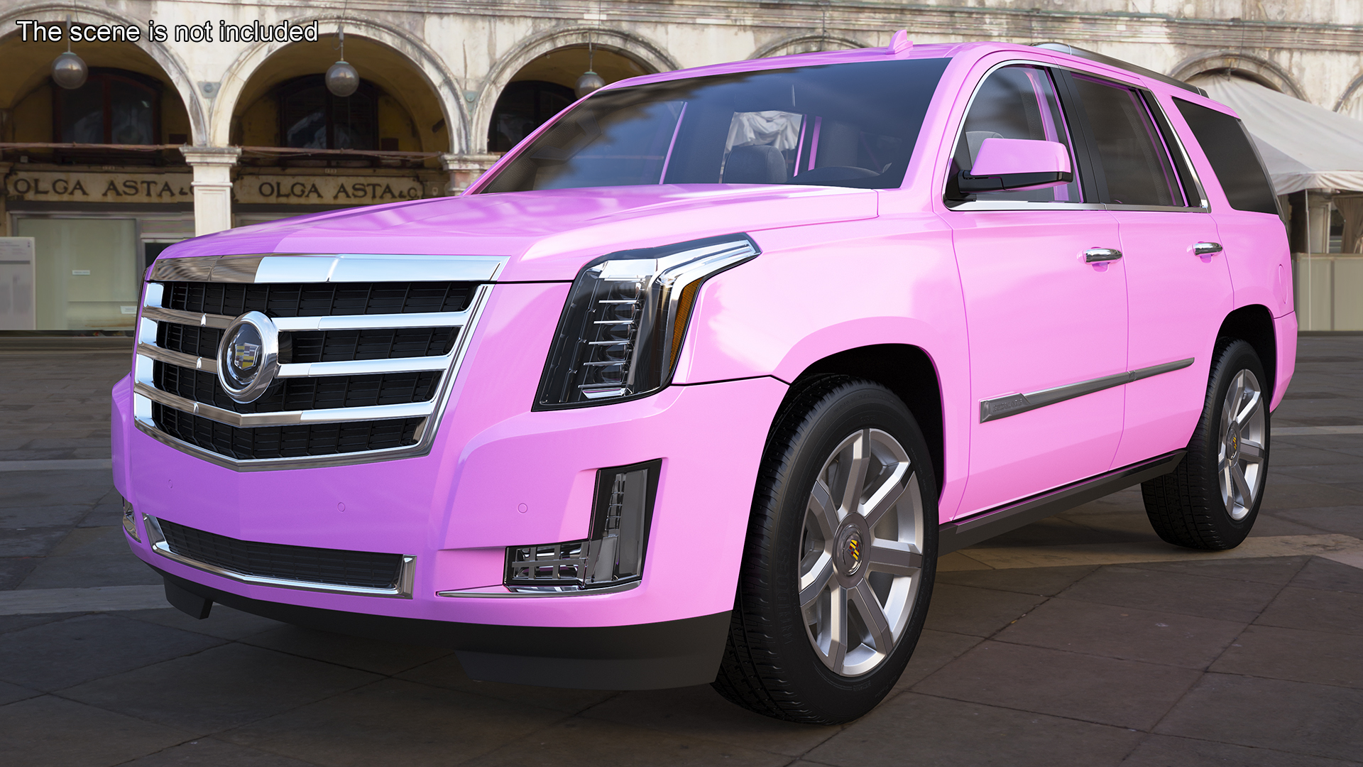 3D Cadillac Escalade SUV