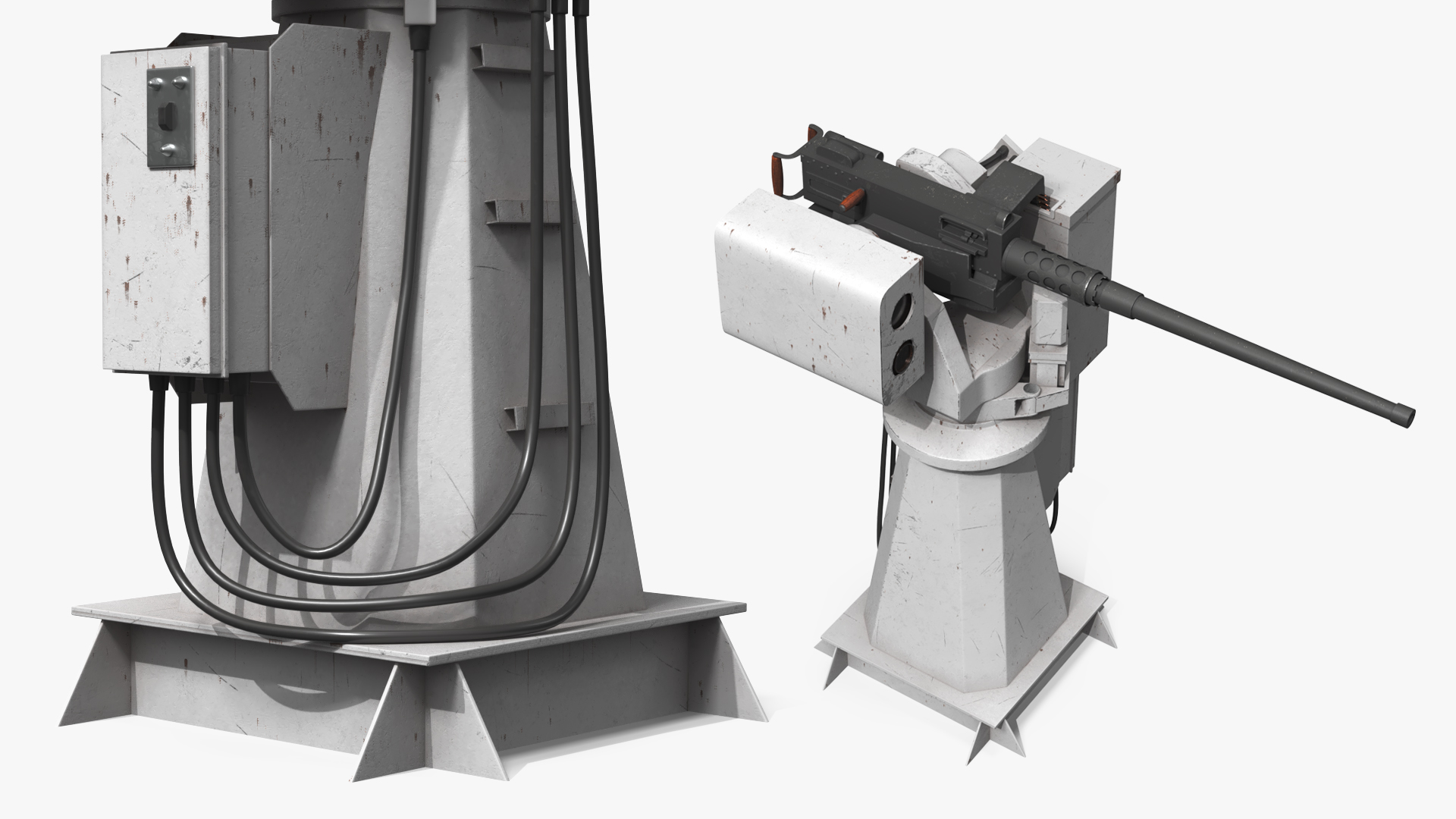 Naval Heavy Machine Gun Turret - view 5