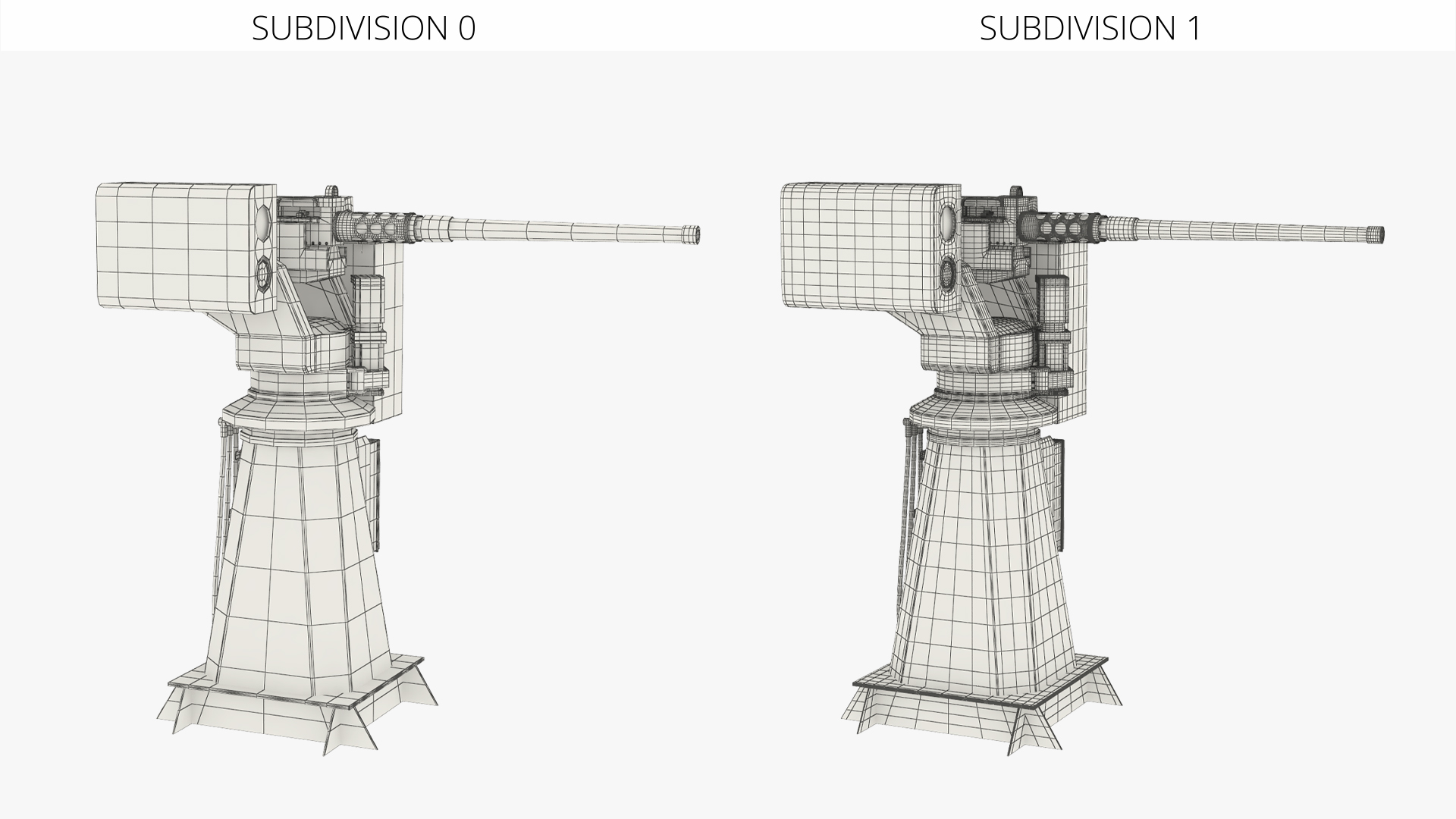 Naval Heavy Machine Gun Turret - view 9