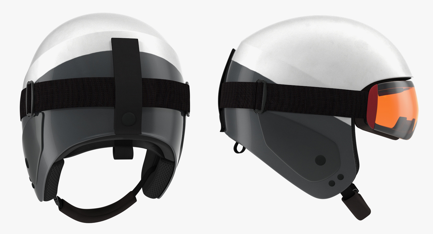 3D model Ski Helmet